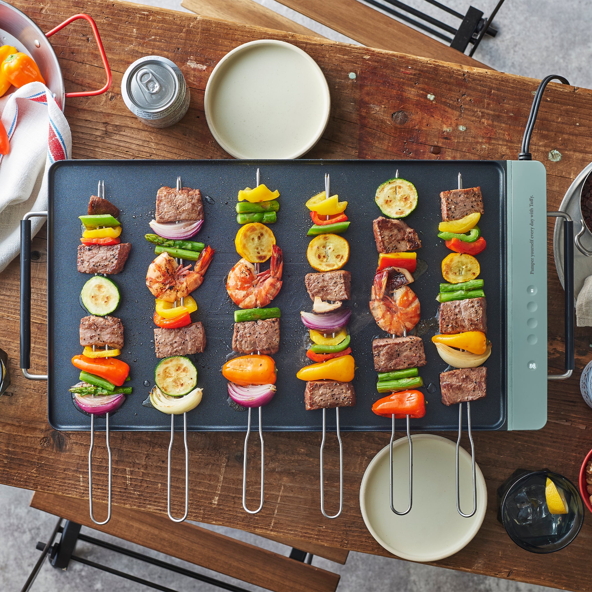 Toffy スリムグリルプレート