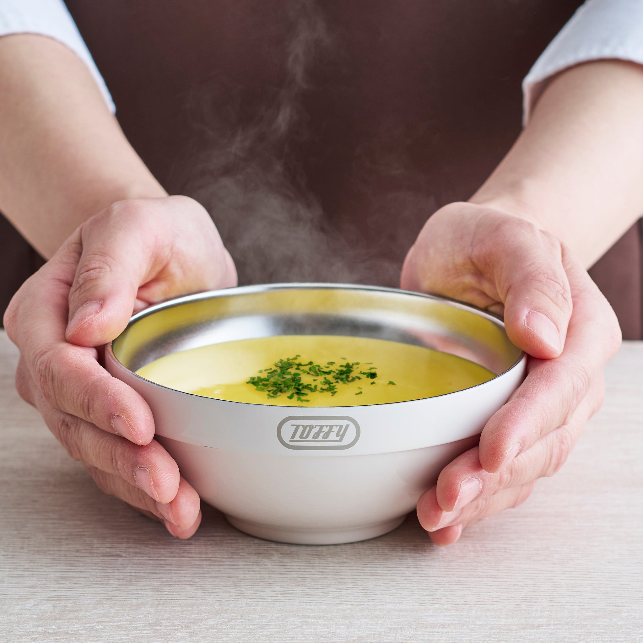 Toffy スタッキング真空断熱ステンレスボウル