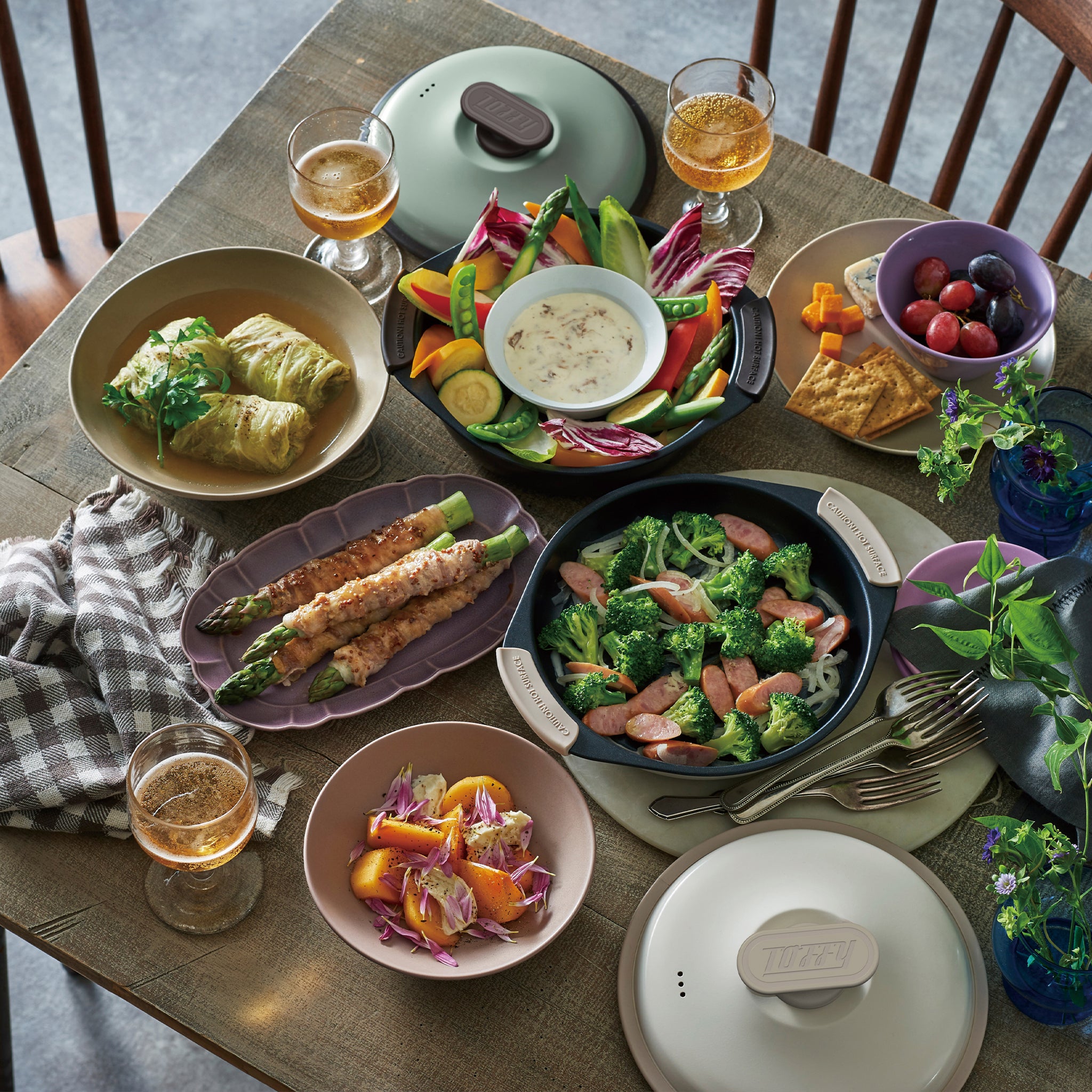 Toffy 電子レンジ用 グリルパン