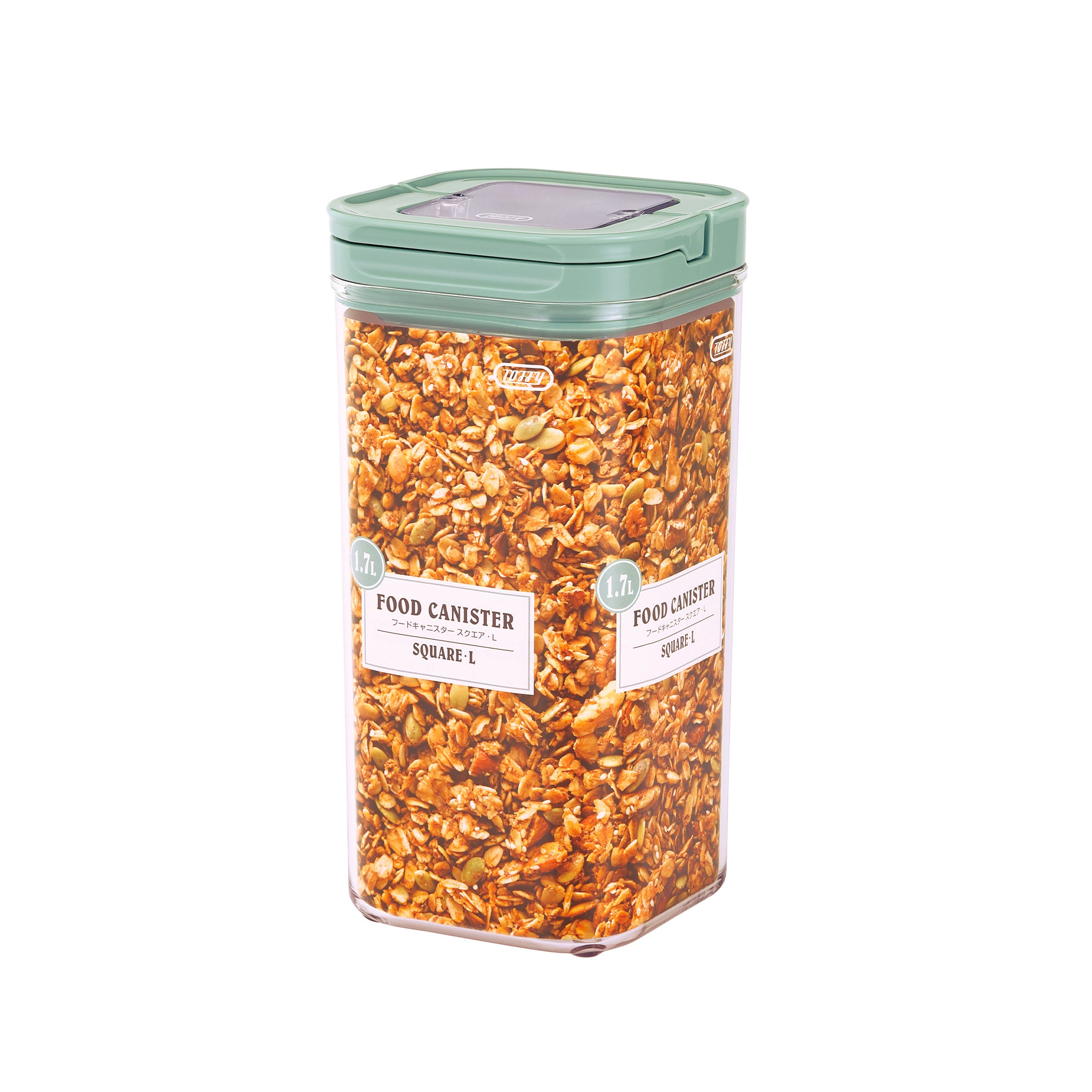 Toffy フードキャニスター スクエア