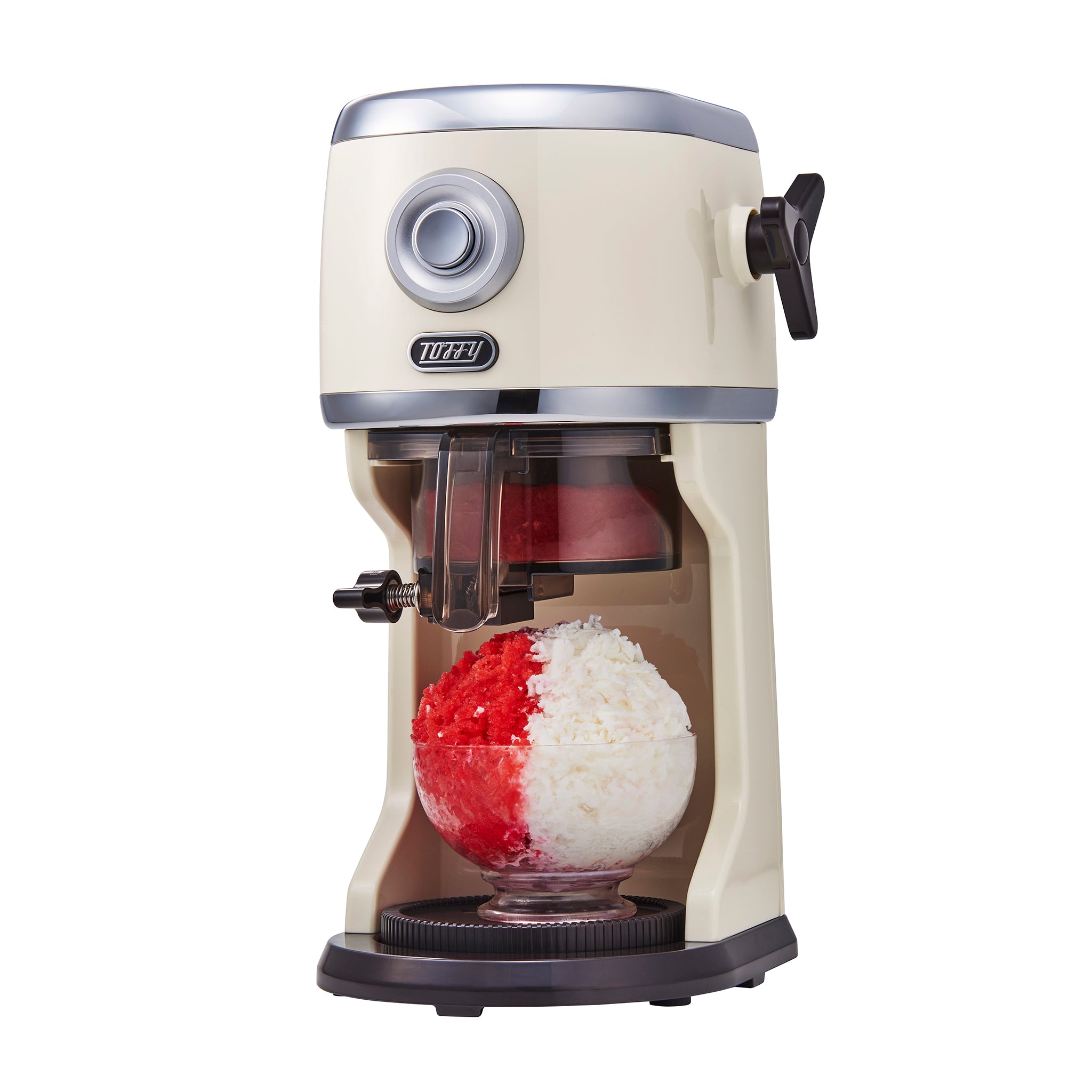 Toffy コンパクト電動ふわふわかき氷器