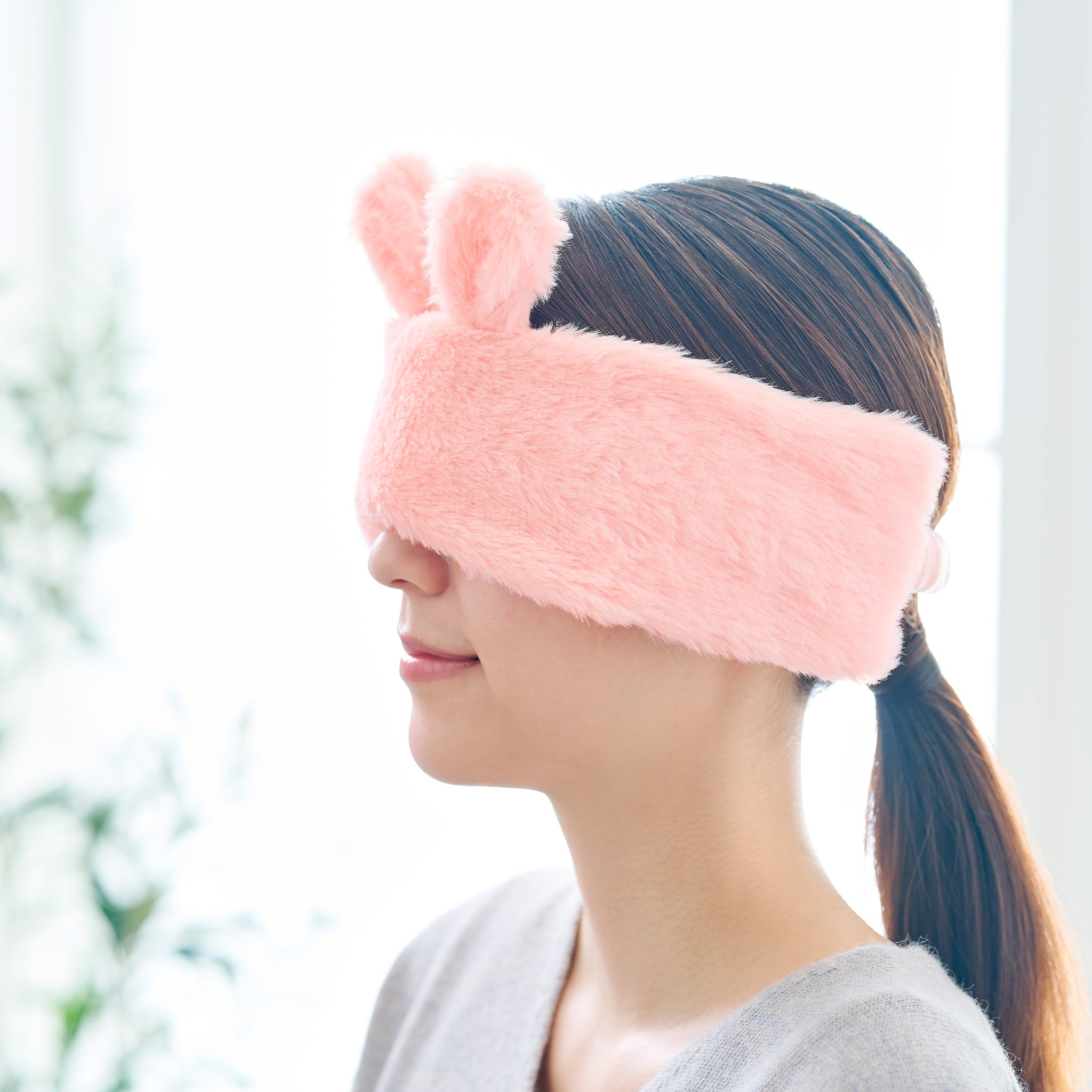 レンジですぐにホッカホカ ジェル湯たんぽ hocca アイマスク ねこ/うさぎ/くま