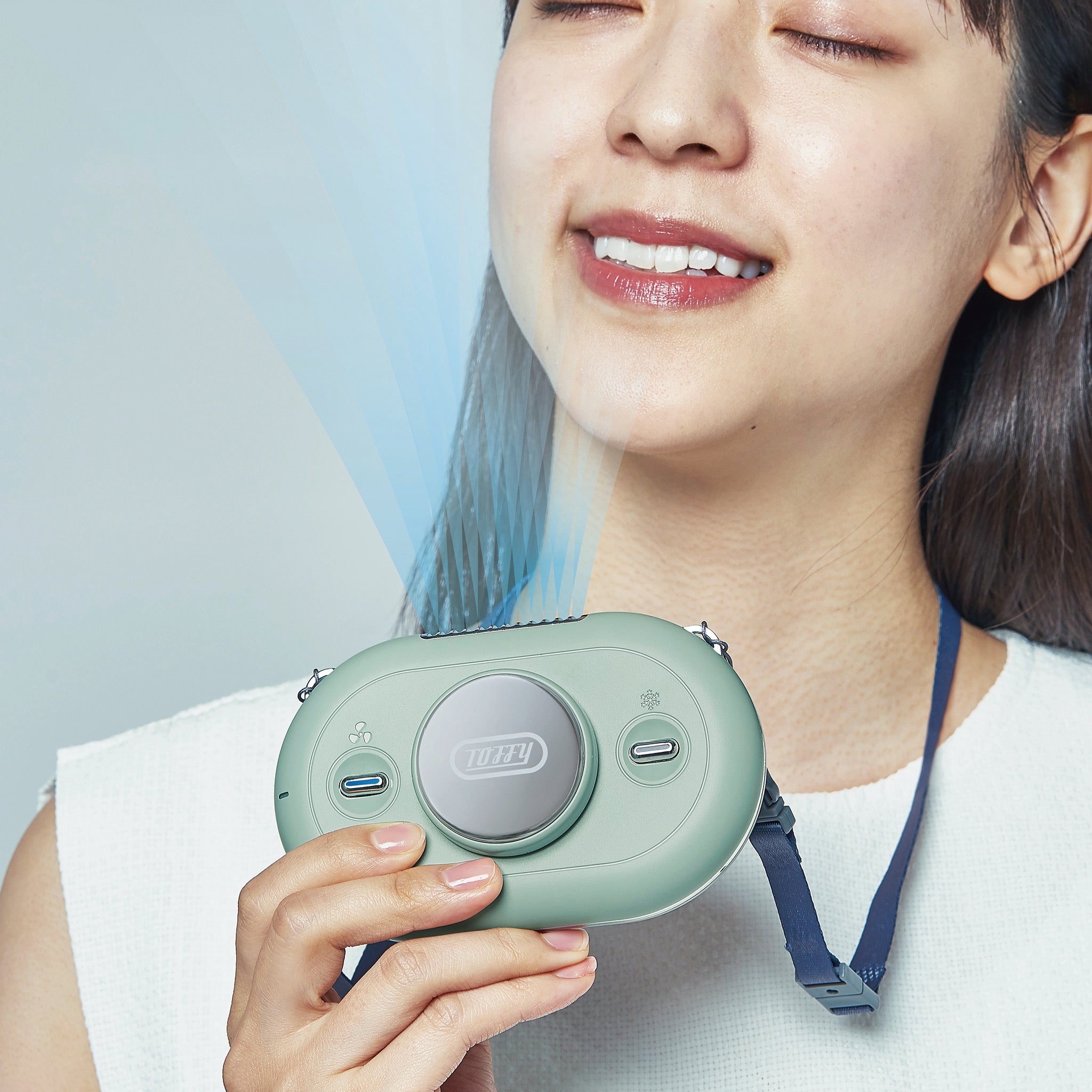 Toffy ひんやりハンズフリーファン