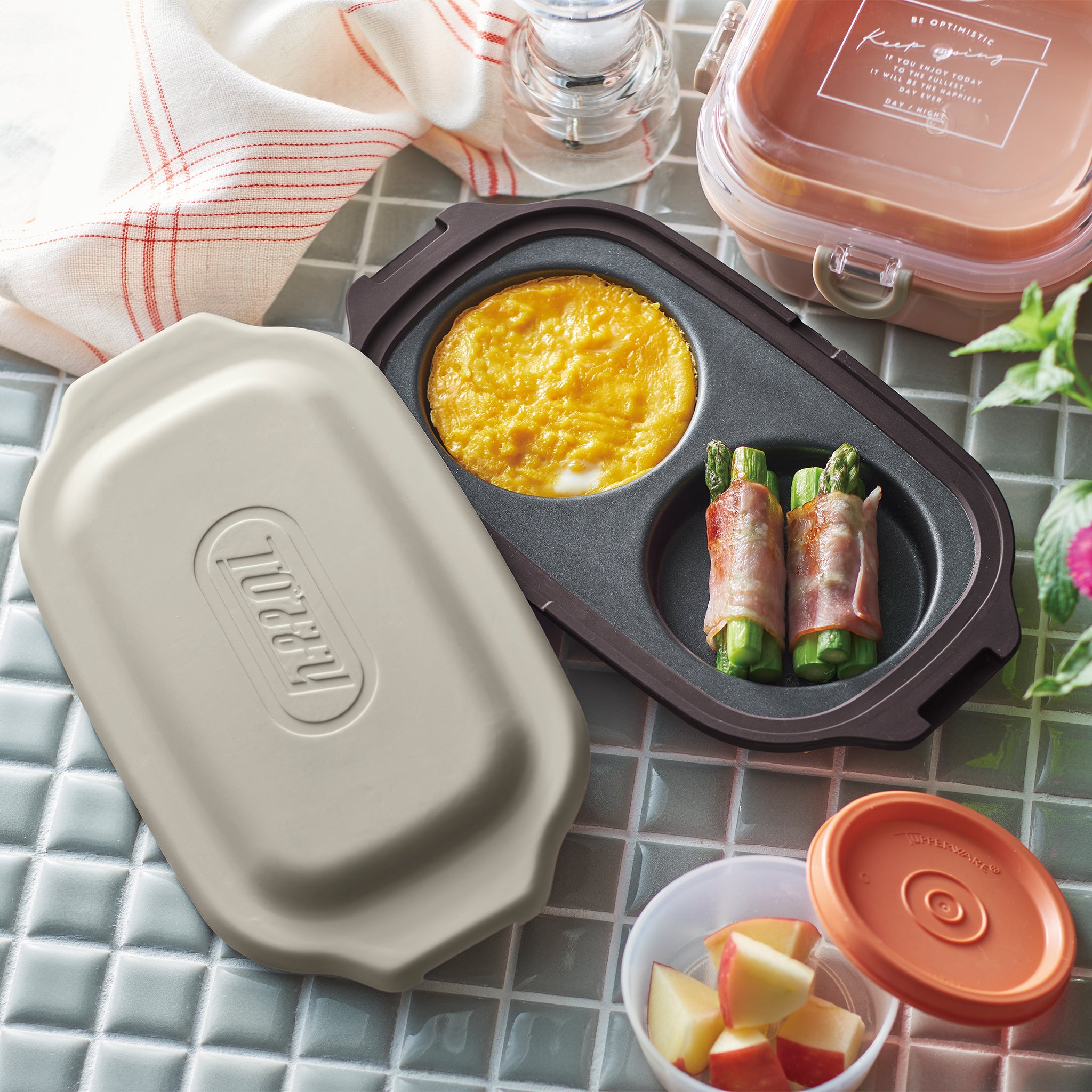 Toffy 電子レンジ用ダブルグリルプレート