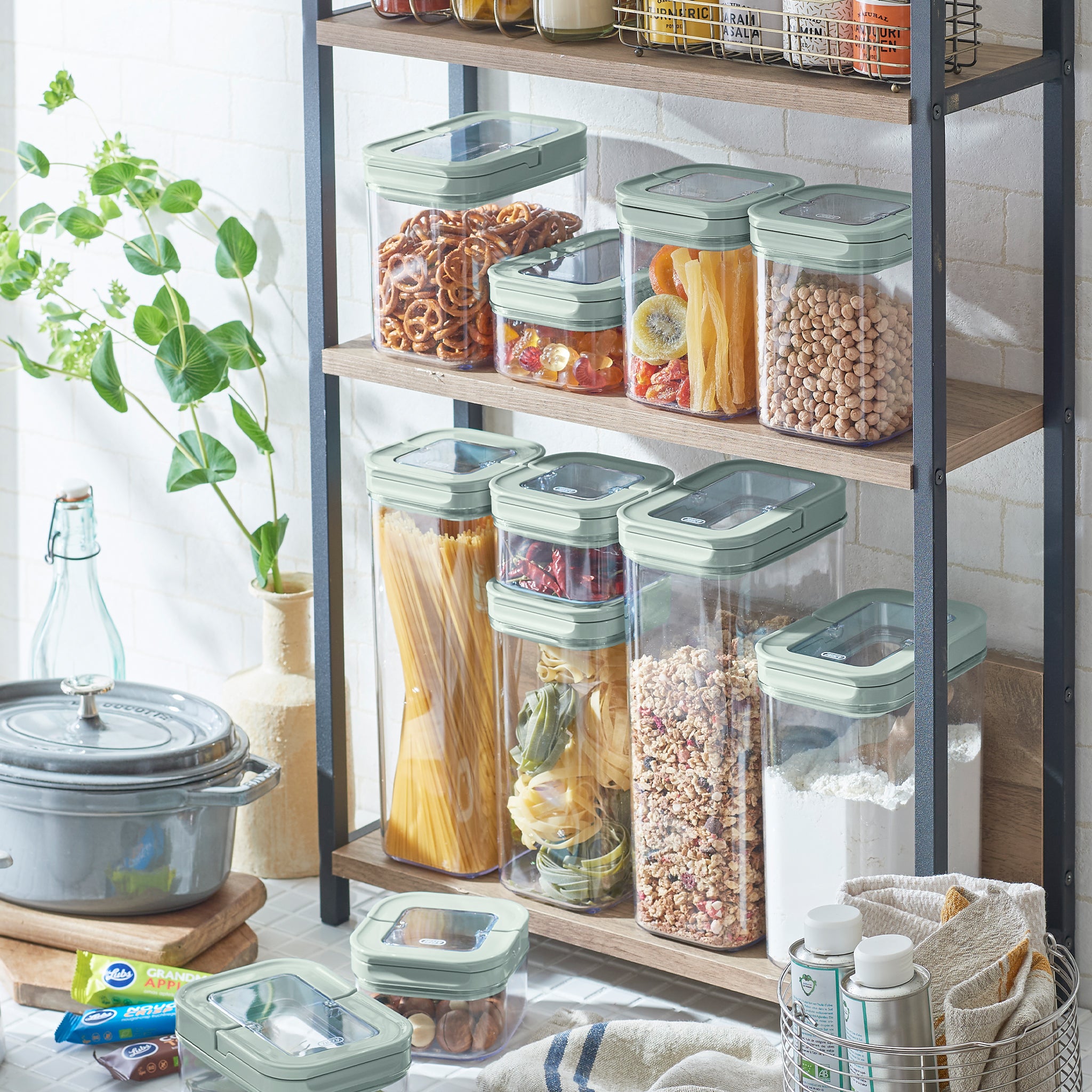 Toffy フードキャニスター スクエア