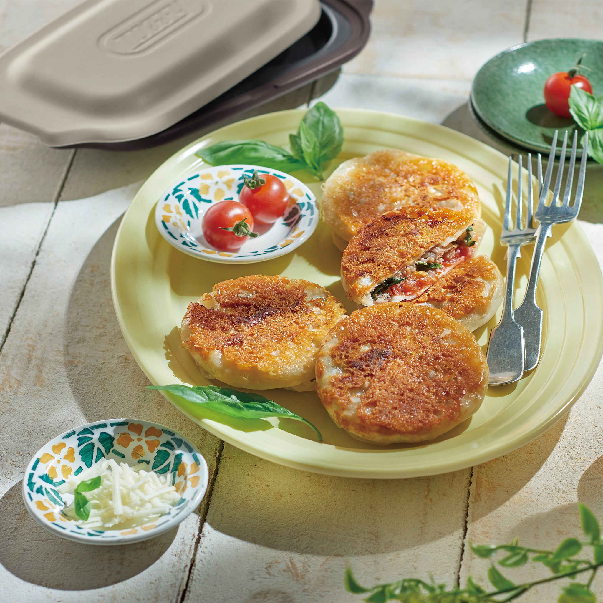 Toffy 電子レンジ用ダブルグリルプレート