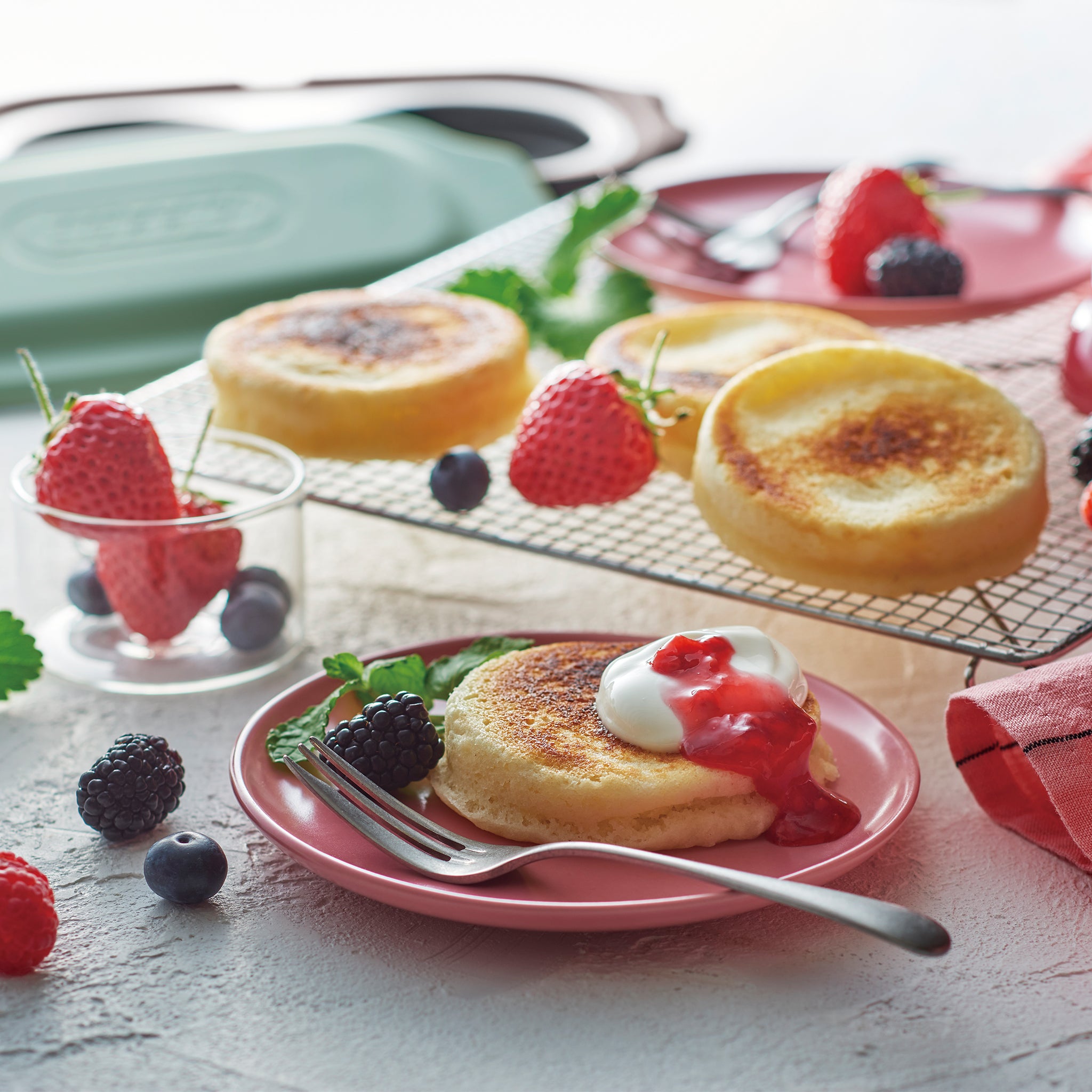 Toffy 電子レンジ用ダブルグリルプレート