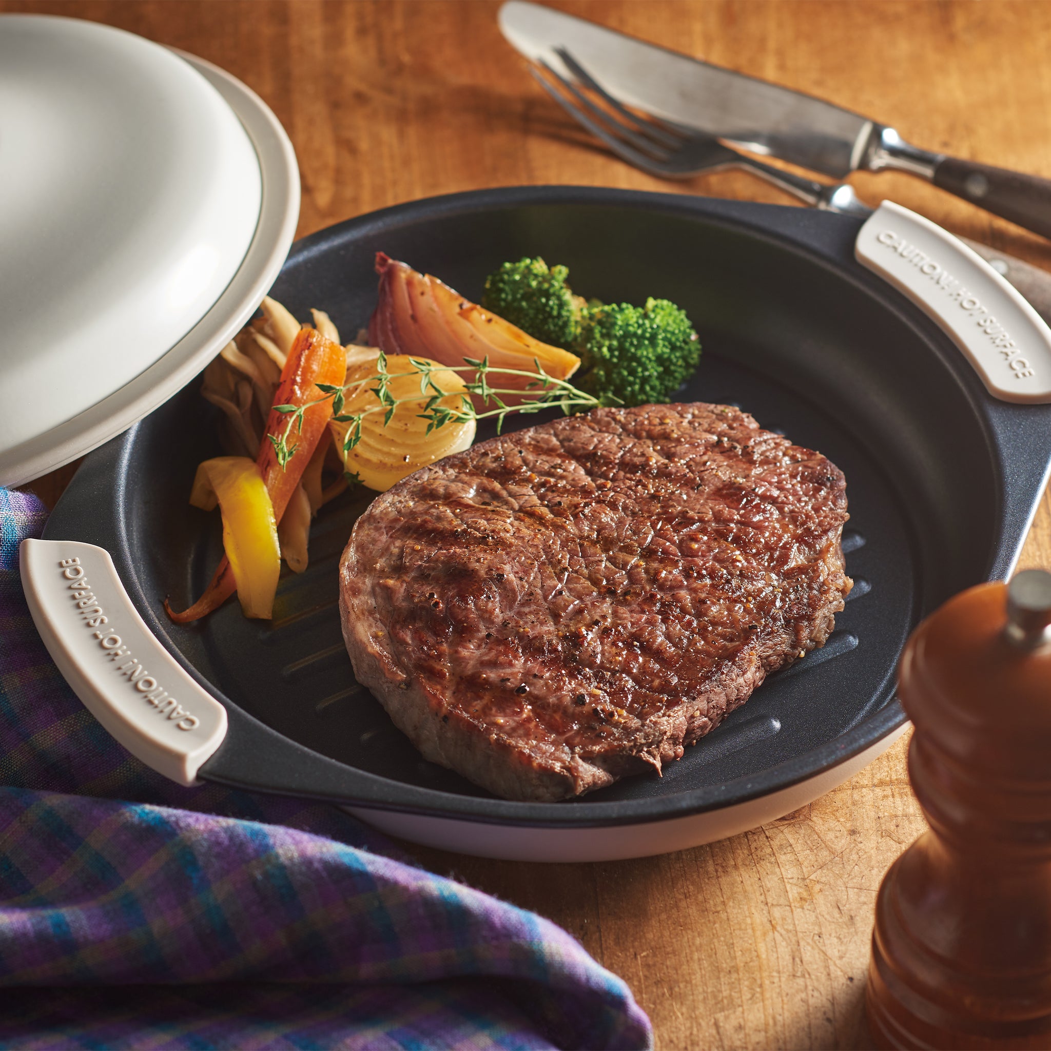 Toffy 電子レンジ用 グリルパン