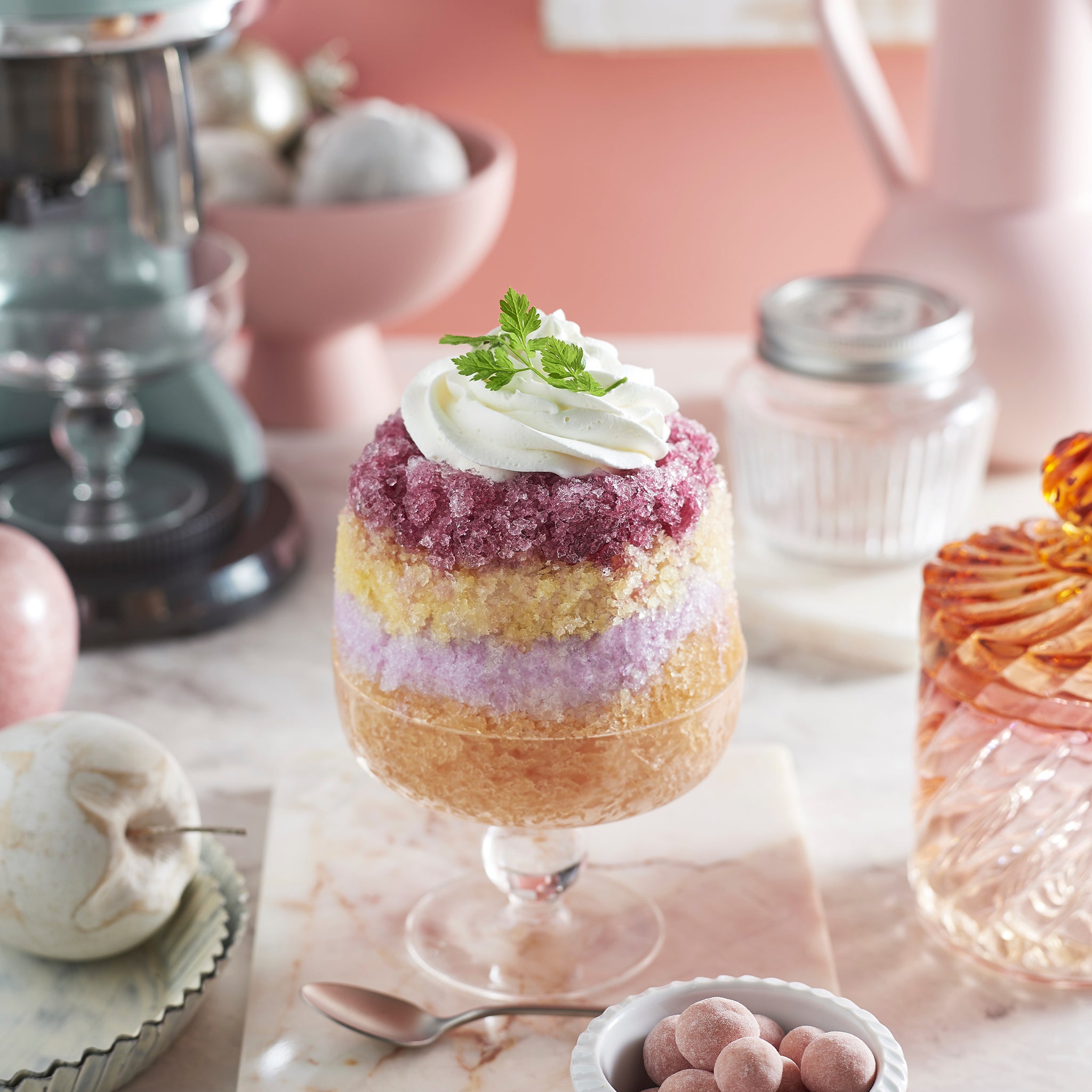 Toffy コンパクト電動ふわふわかき氷器