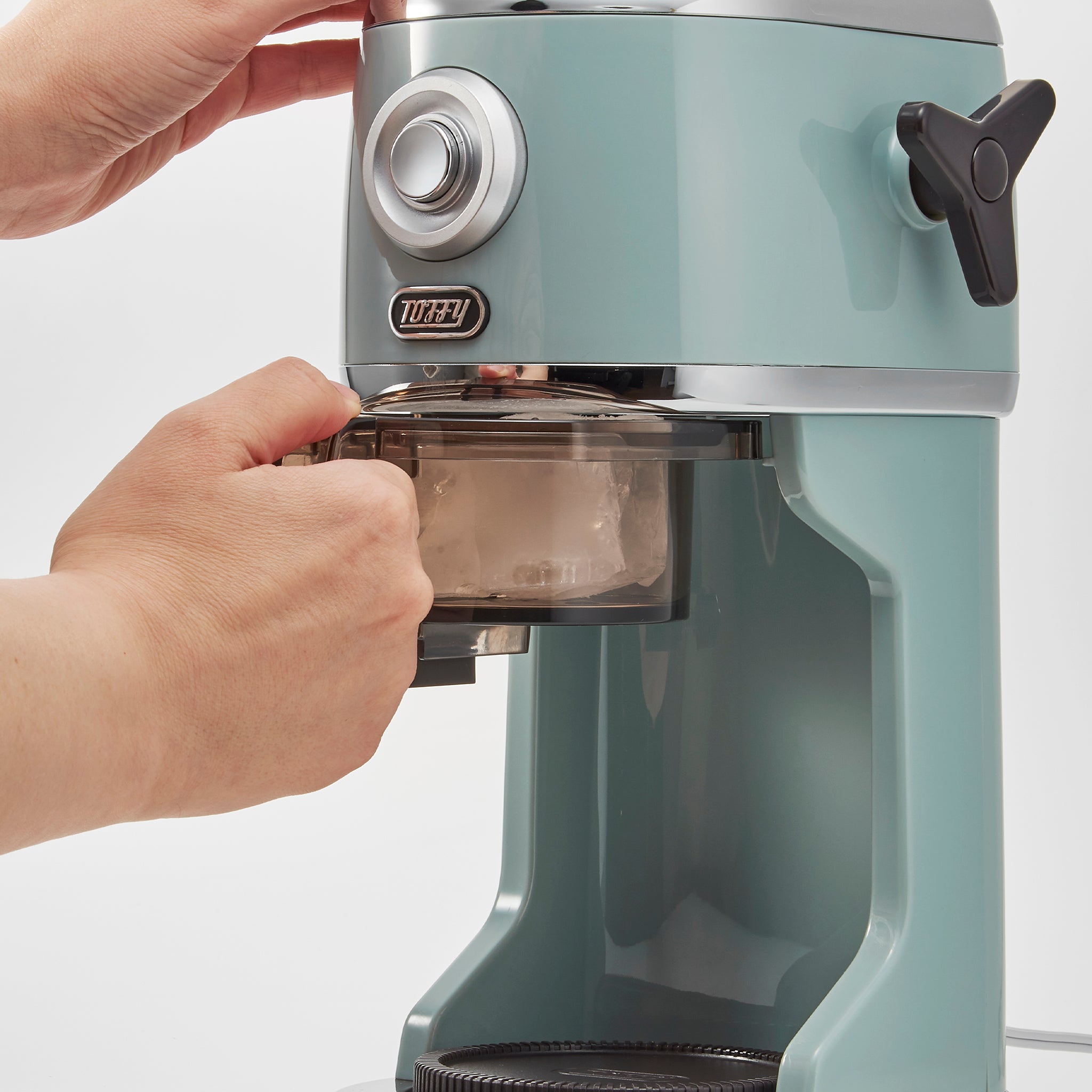 Toffy コンパクト電動ふわふわかき氷器