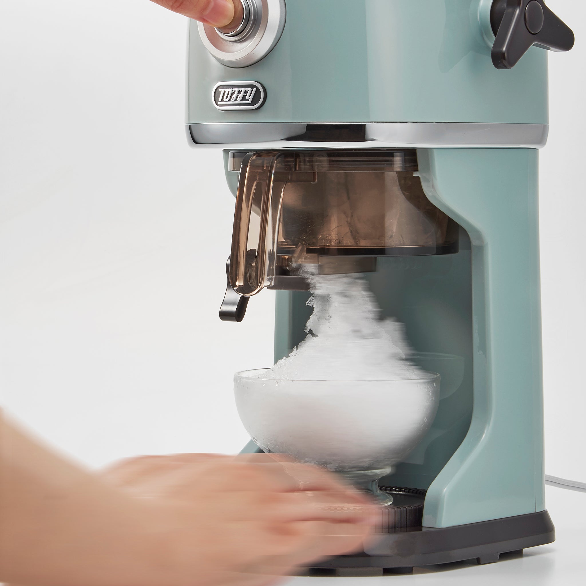 Toffy コンパクト電動ふわふわかき氷器