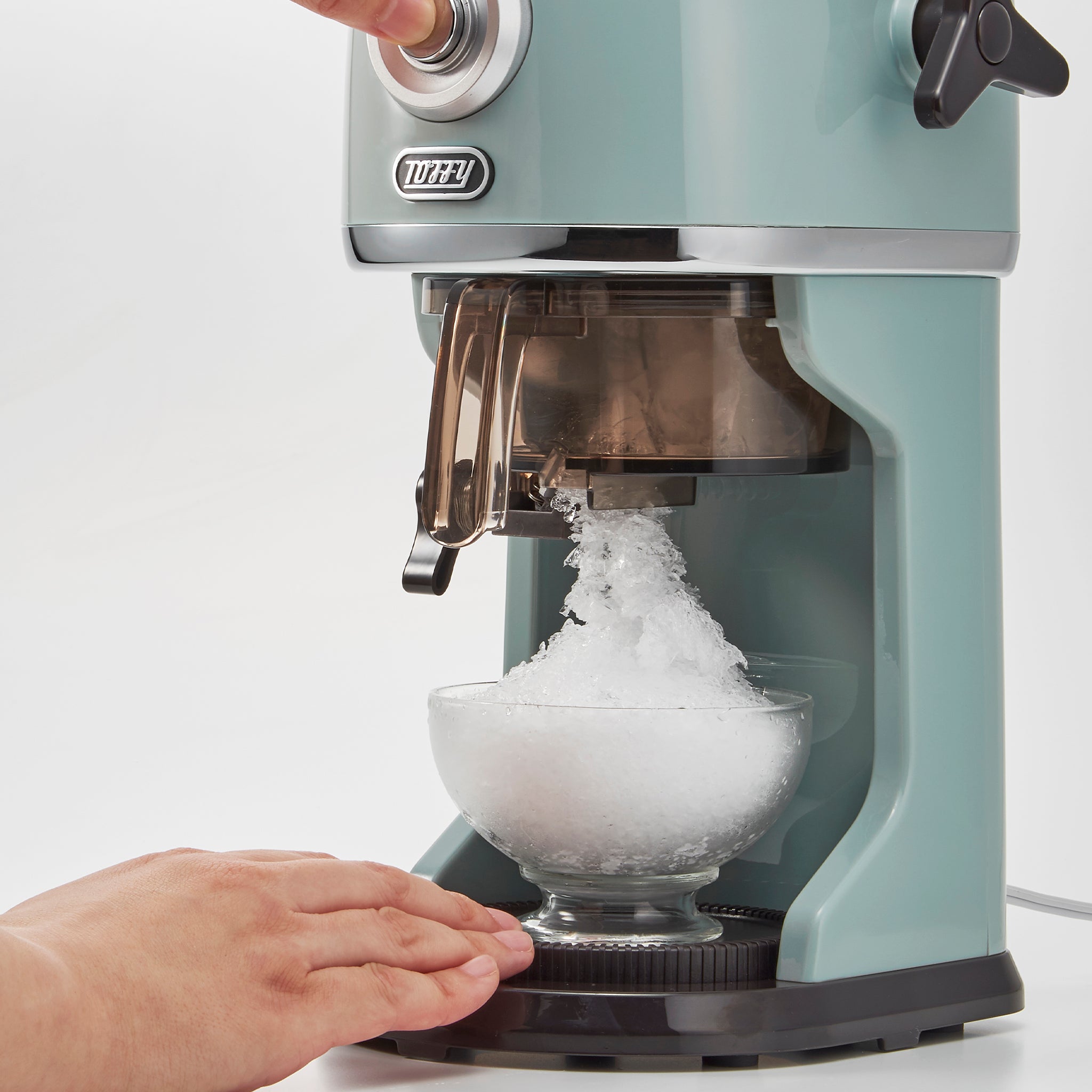 Toffy コンパクト電動ふわふわかき氷器