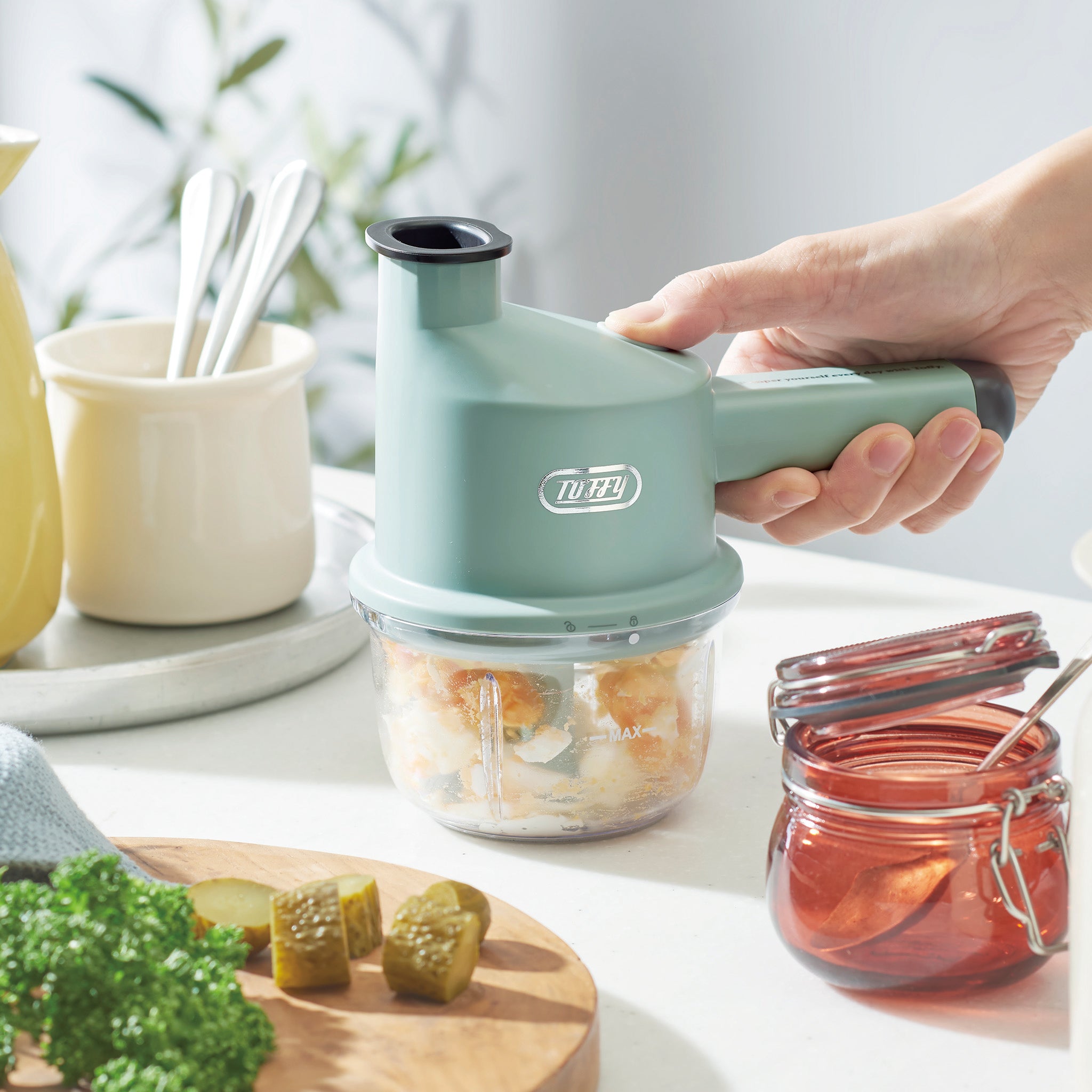 Toffy コードレススライサー&ミニチョッパー