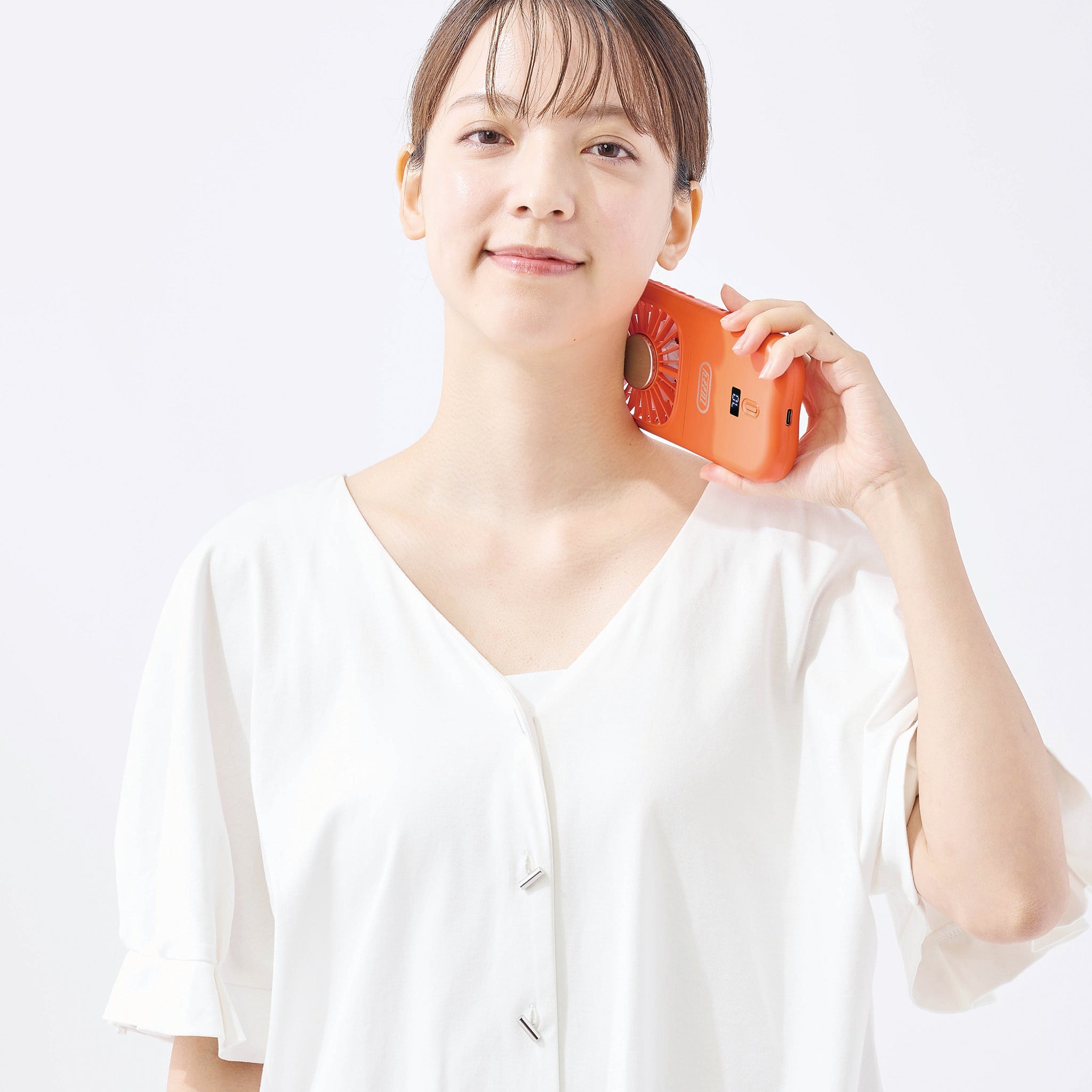 Toffy 折りたたみひんやりファン