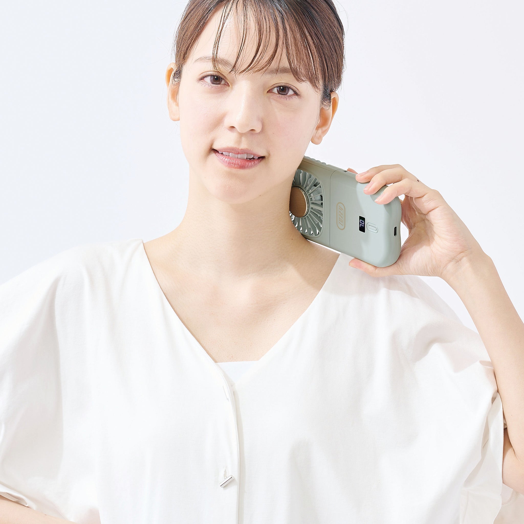 Toffy 折りたたみひんやりファン