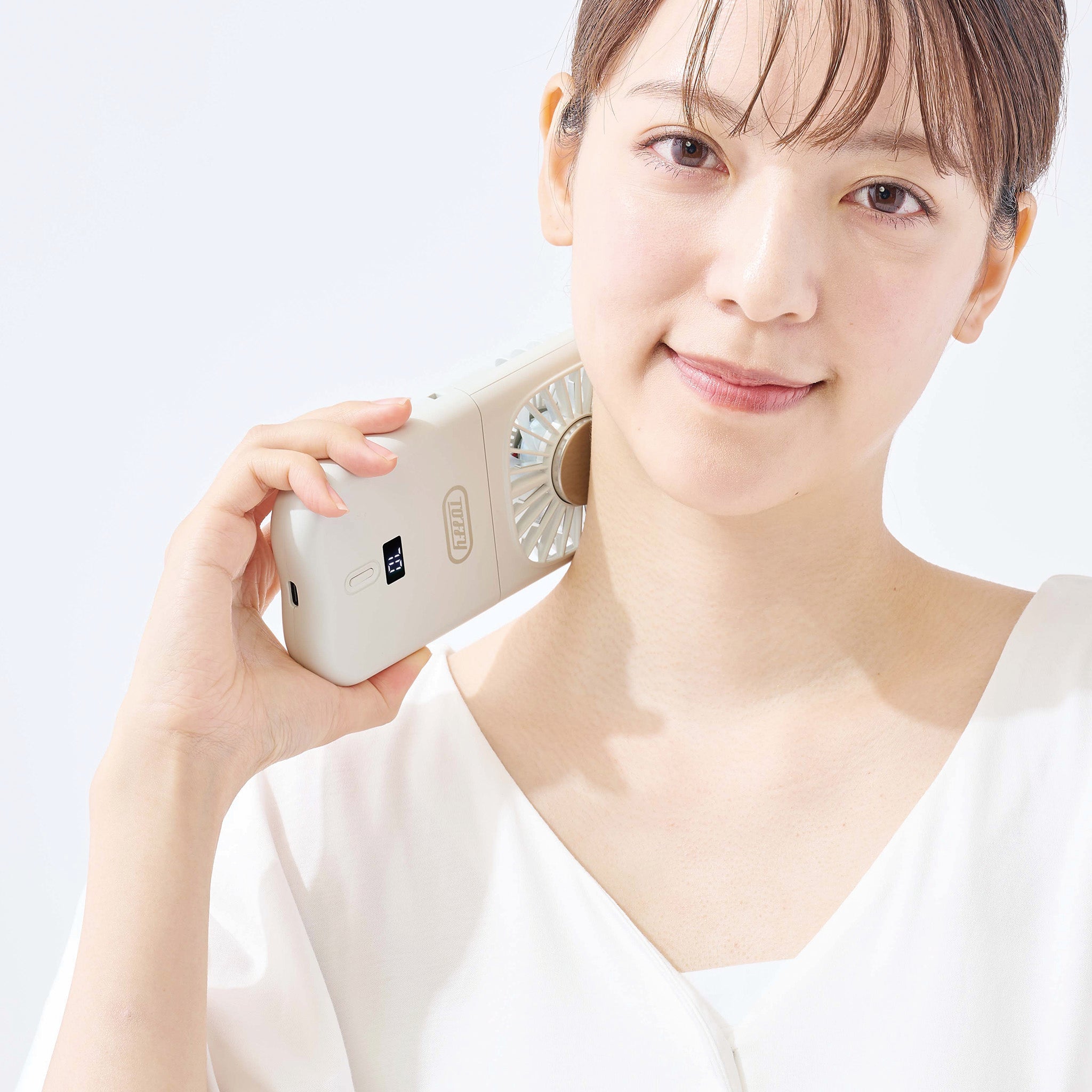 Toffy 折りたたみひんやりファン