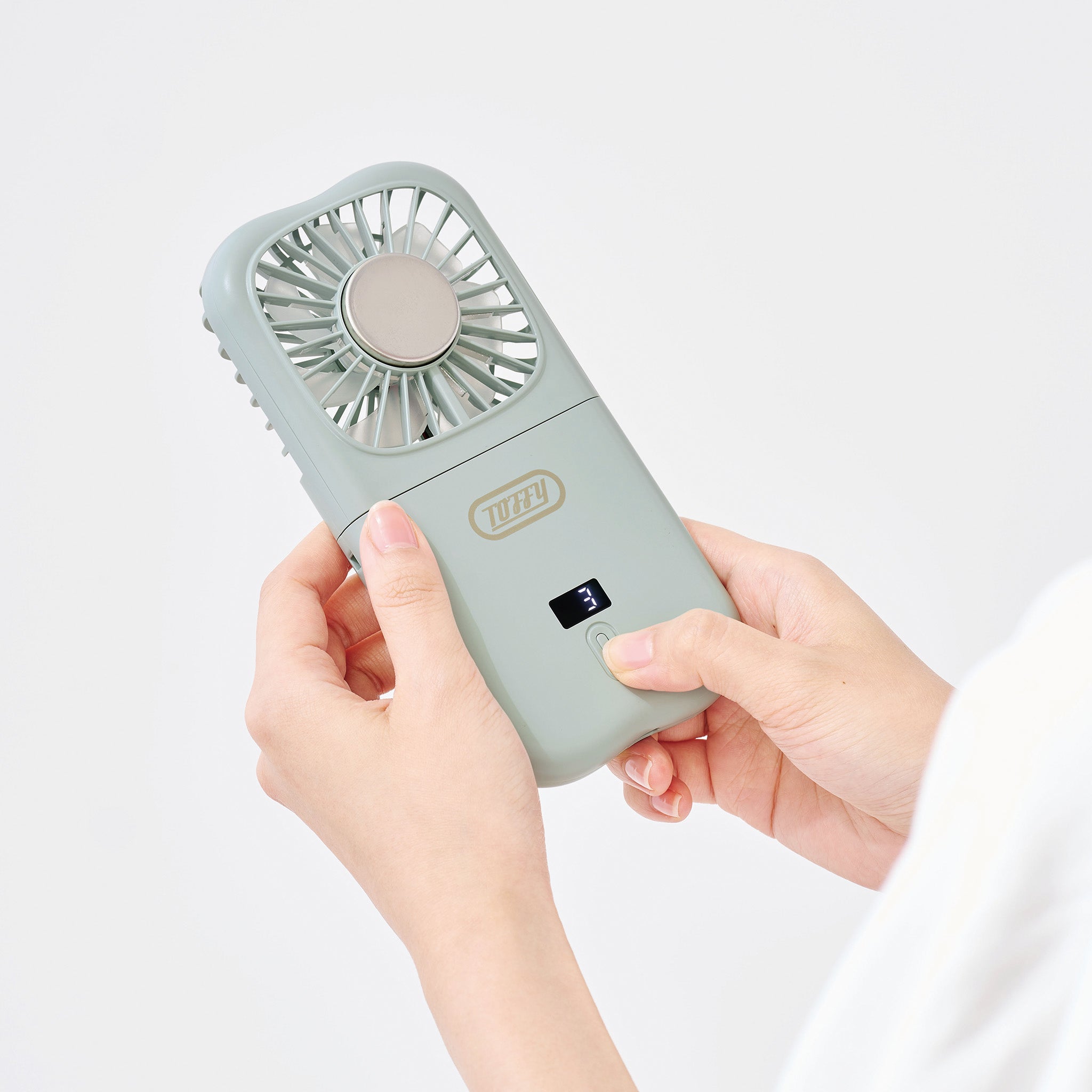 Toffy 折りたたみひんやりファン