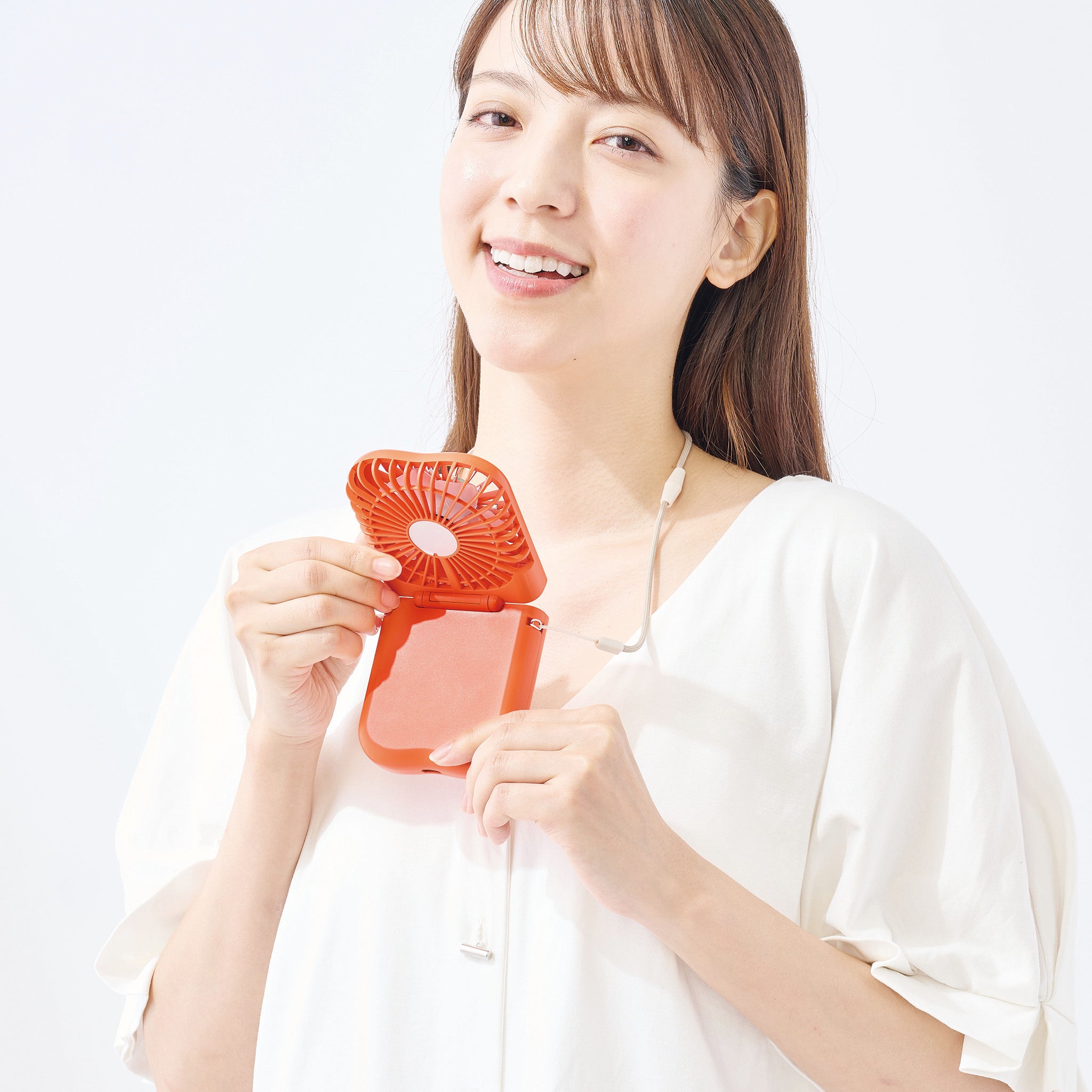 Toffy 折りたたみひんやりファン