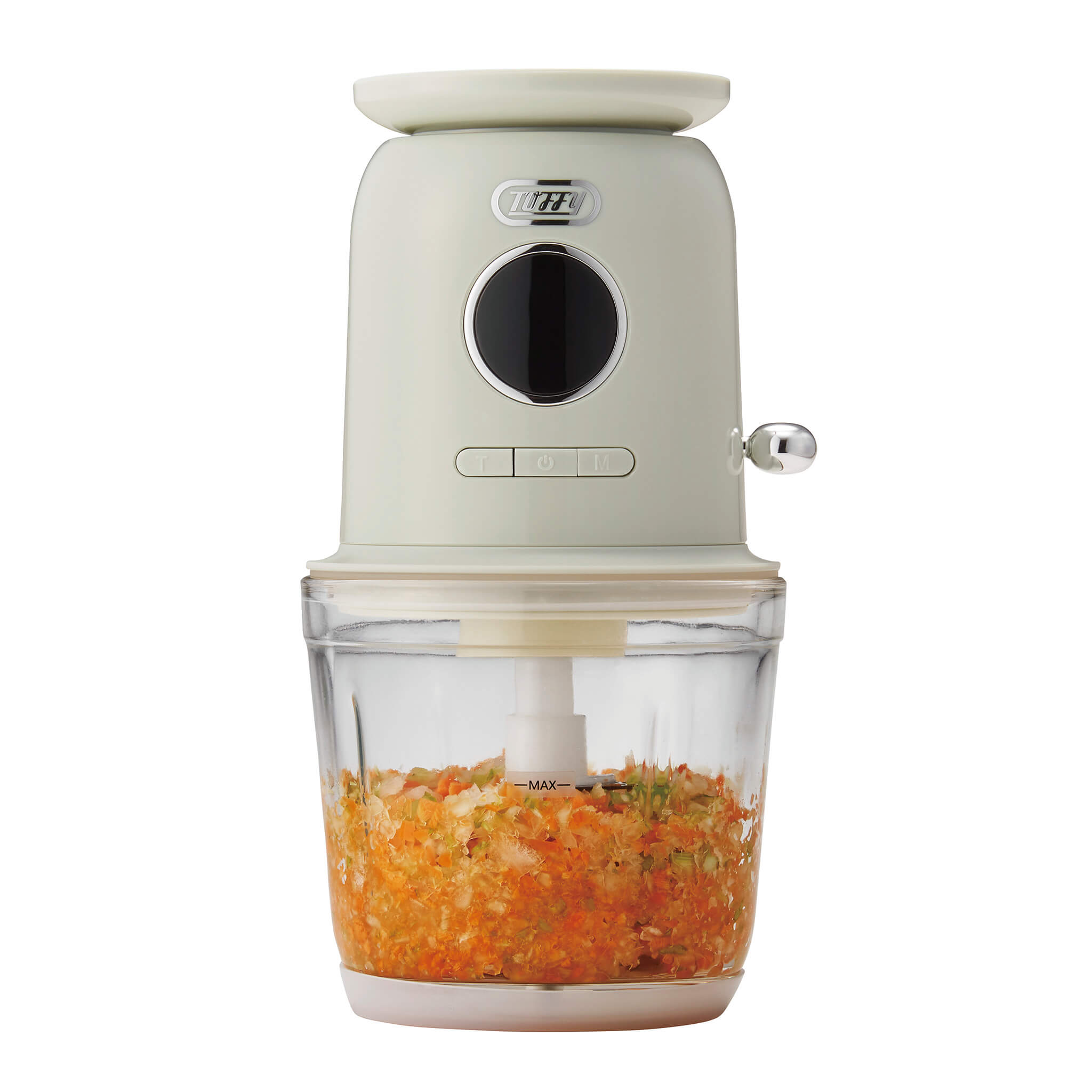 Toffy スケール付きマルチフードプロセッサー<充電式>