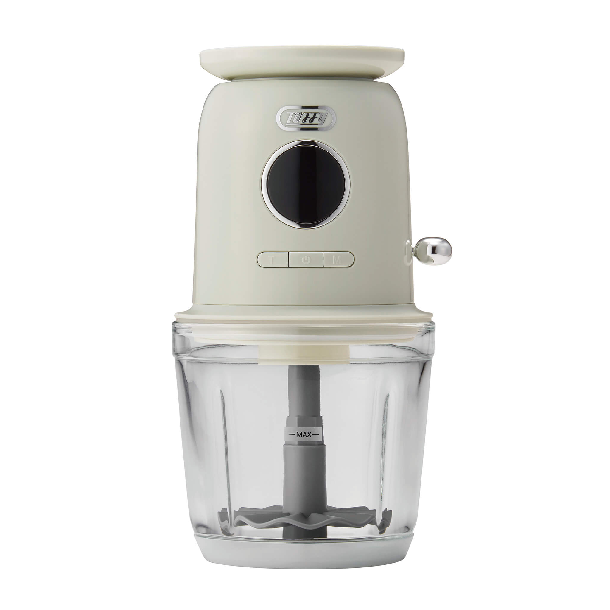 Toffy スケール付きマルチフードプロセッサー<充電式>