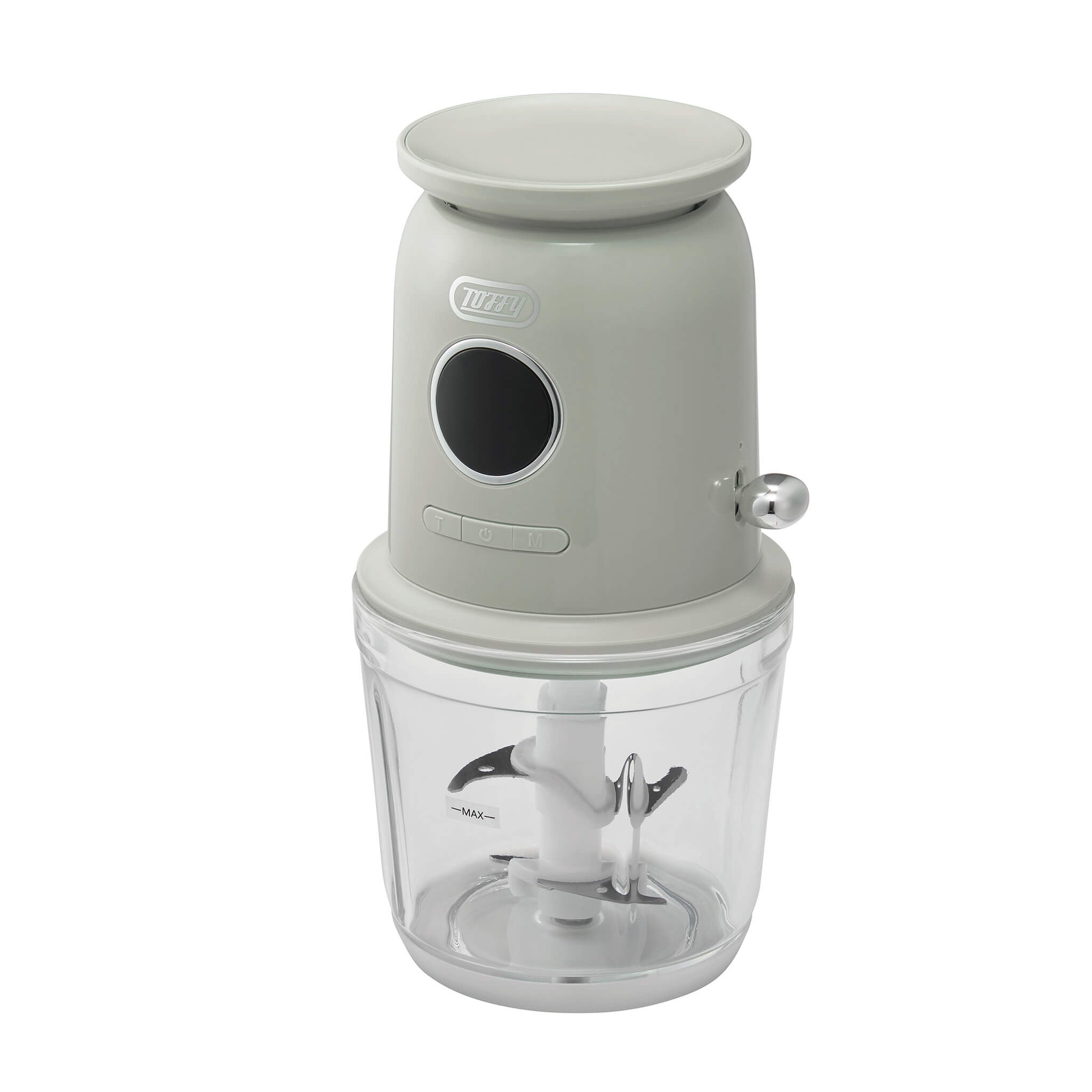 Toffy スケール付きマルチフードプロセッサー<充電式>