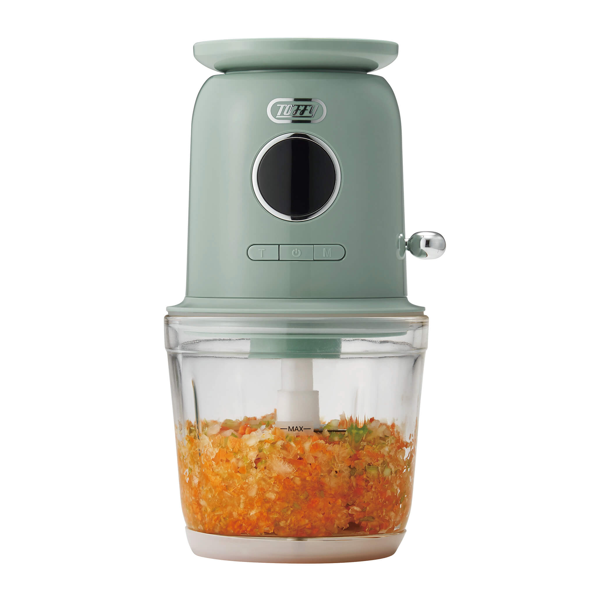 Toffy スケール付きマルチフードプロセッサー<充電式>