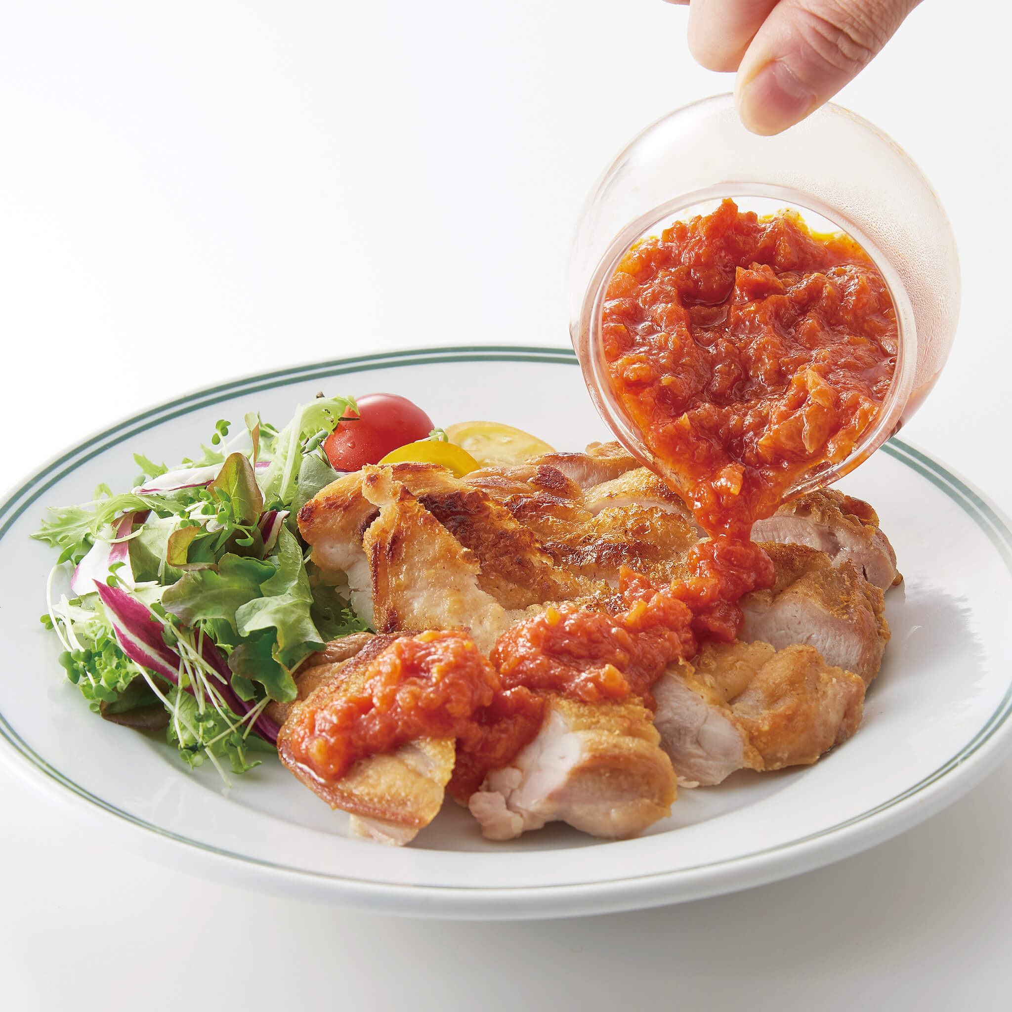 Toffy スケール付きマルチフードプロセッサー<充電式>