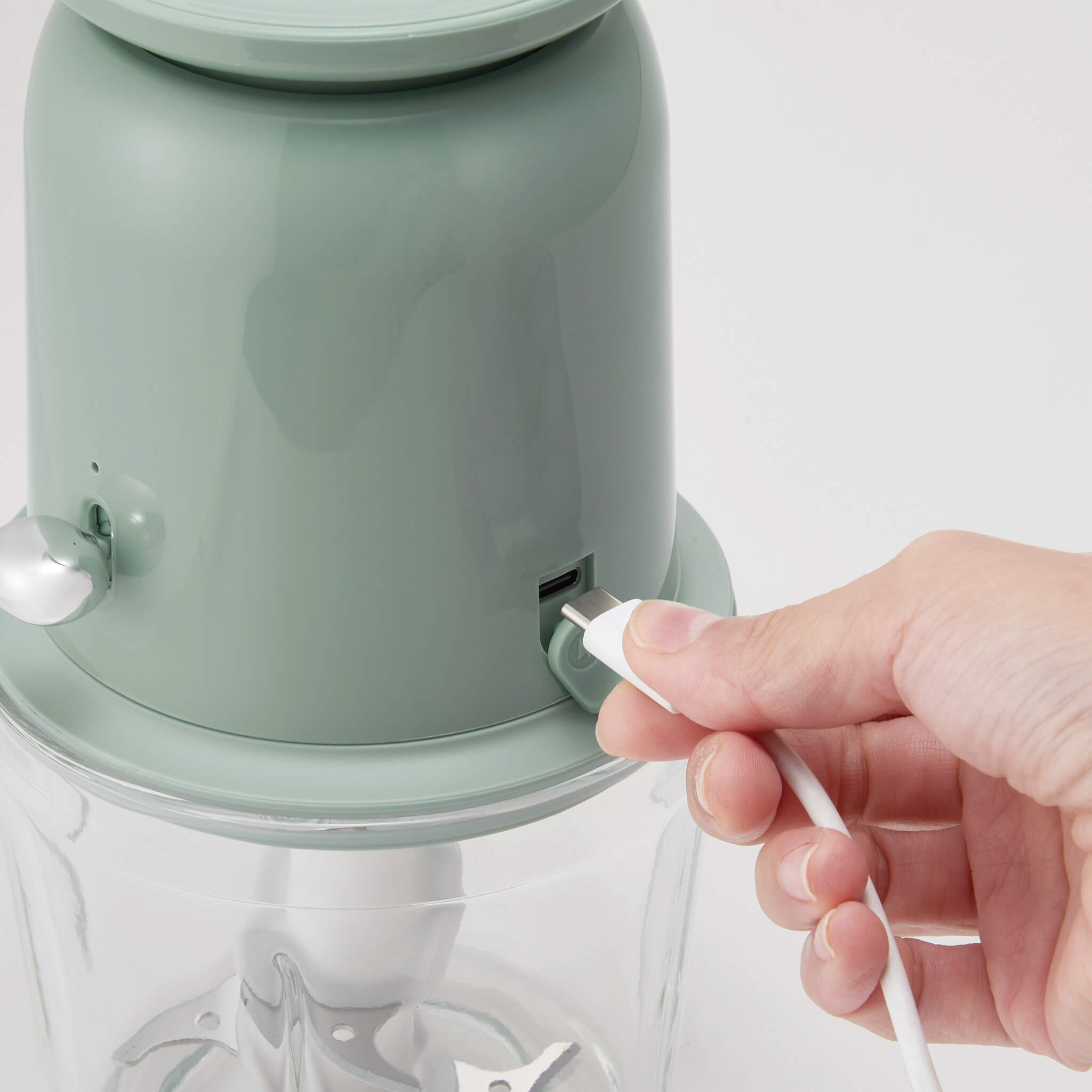 Toffy スケール付きマルチフードプロセッサー<充電式>