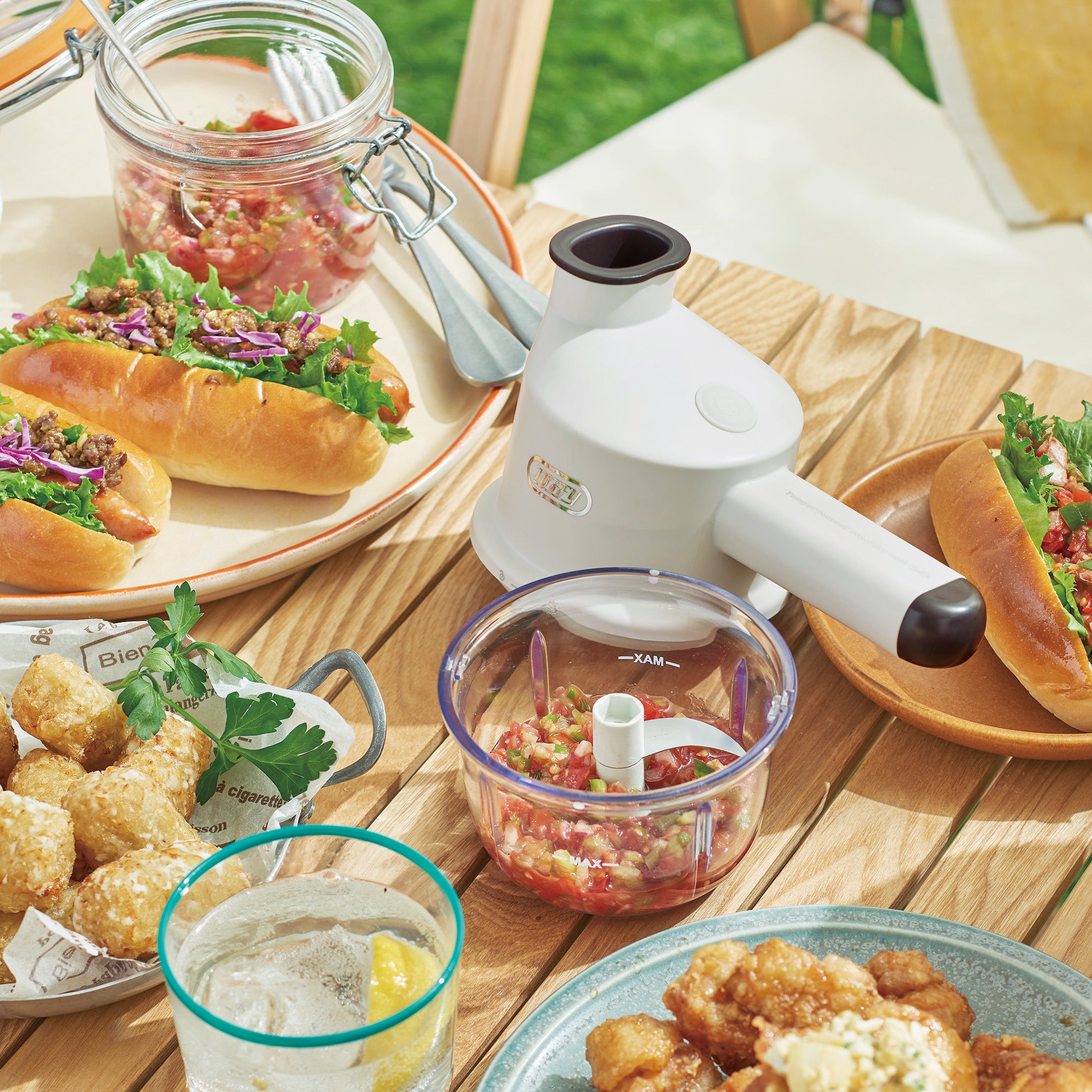 Toffy コードレススライサー&ミニチョッパー