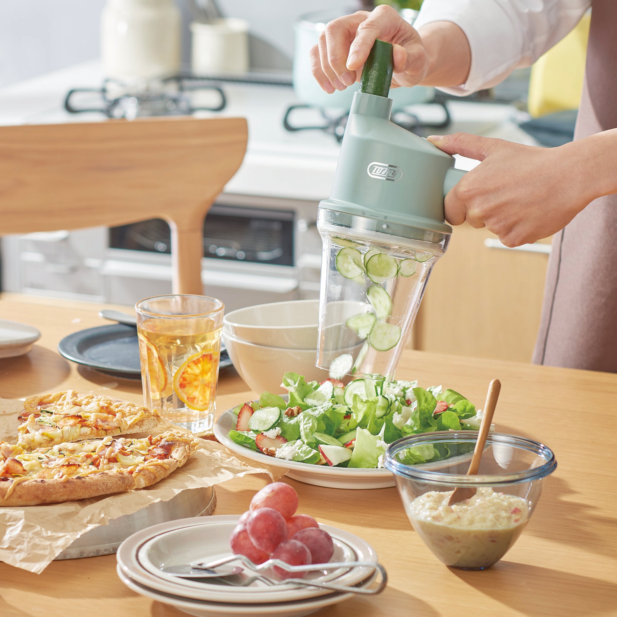 Toffy コードレススライサー&ミニチョッパー