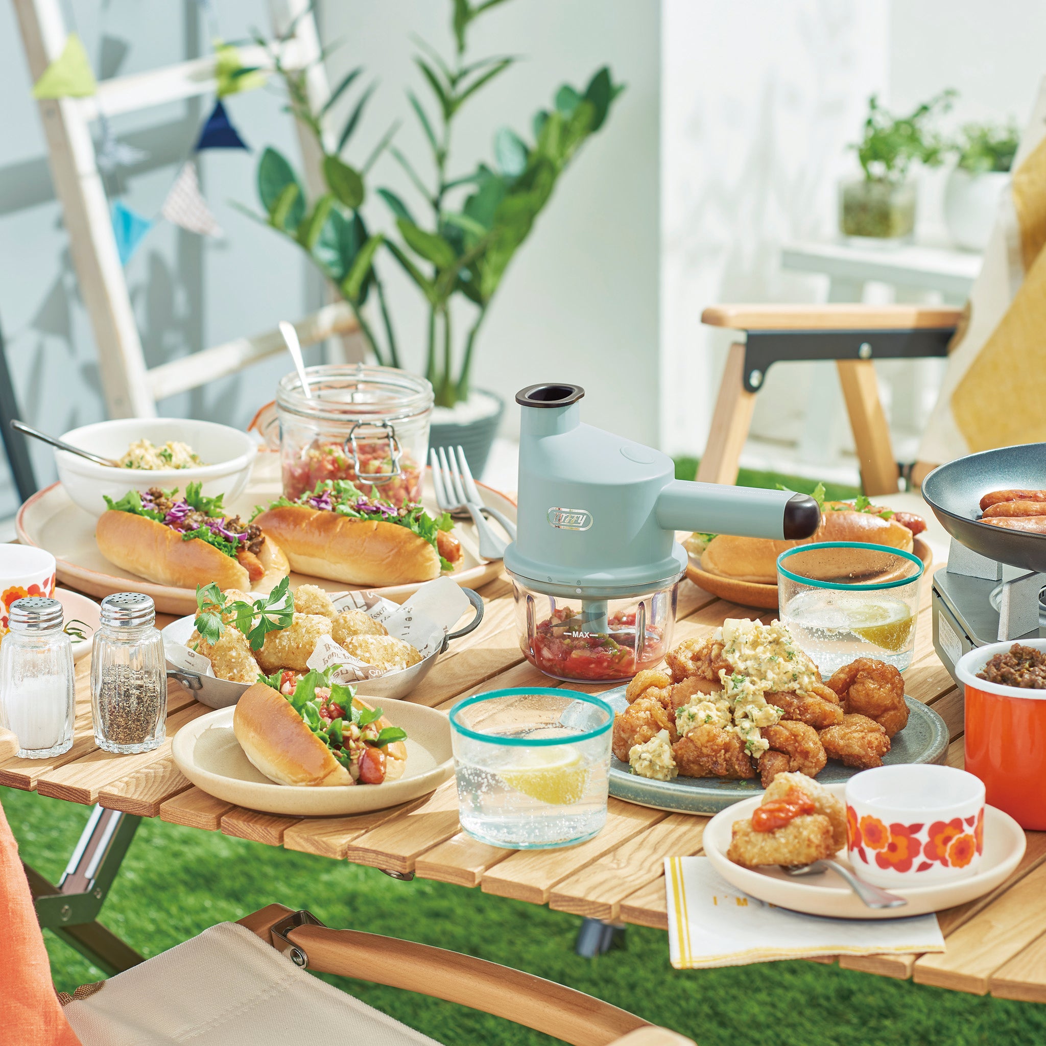 Toffy コードレススライサー&ミニチョッパー