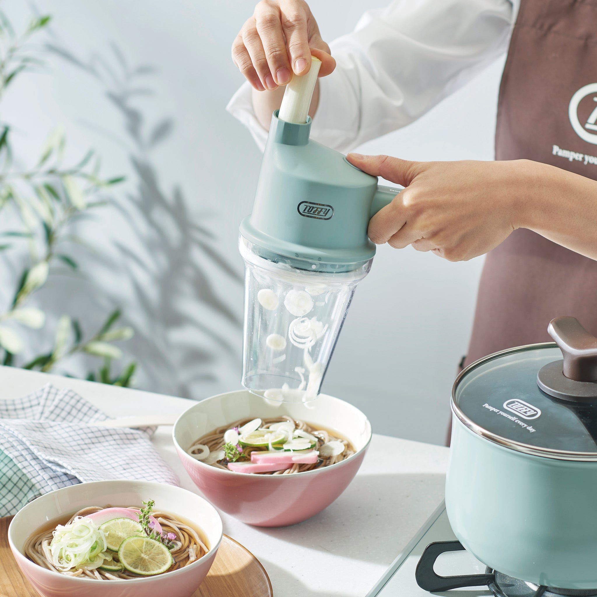 Toffy コードレススライサー&ミニチョッパー