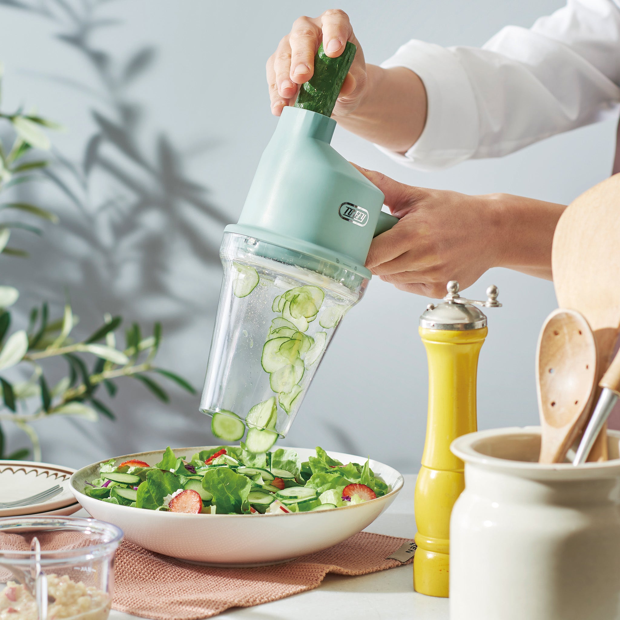 Toffy コードレススライサー&ミニチョッパー