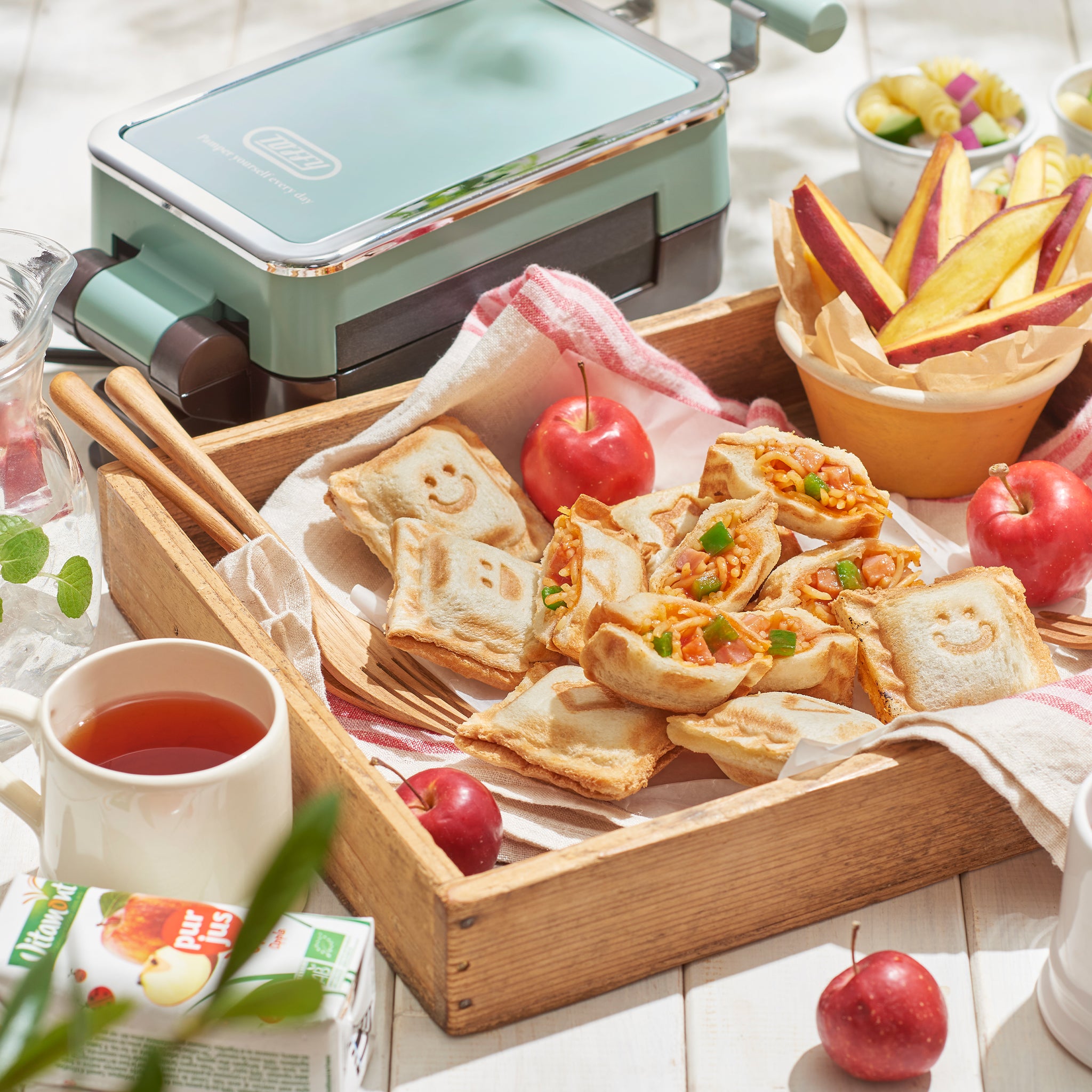 Toffy クォーターホットサンドメーカー