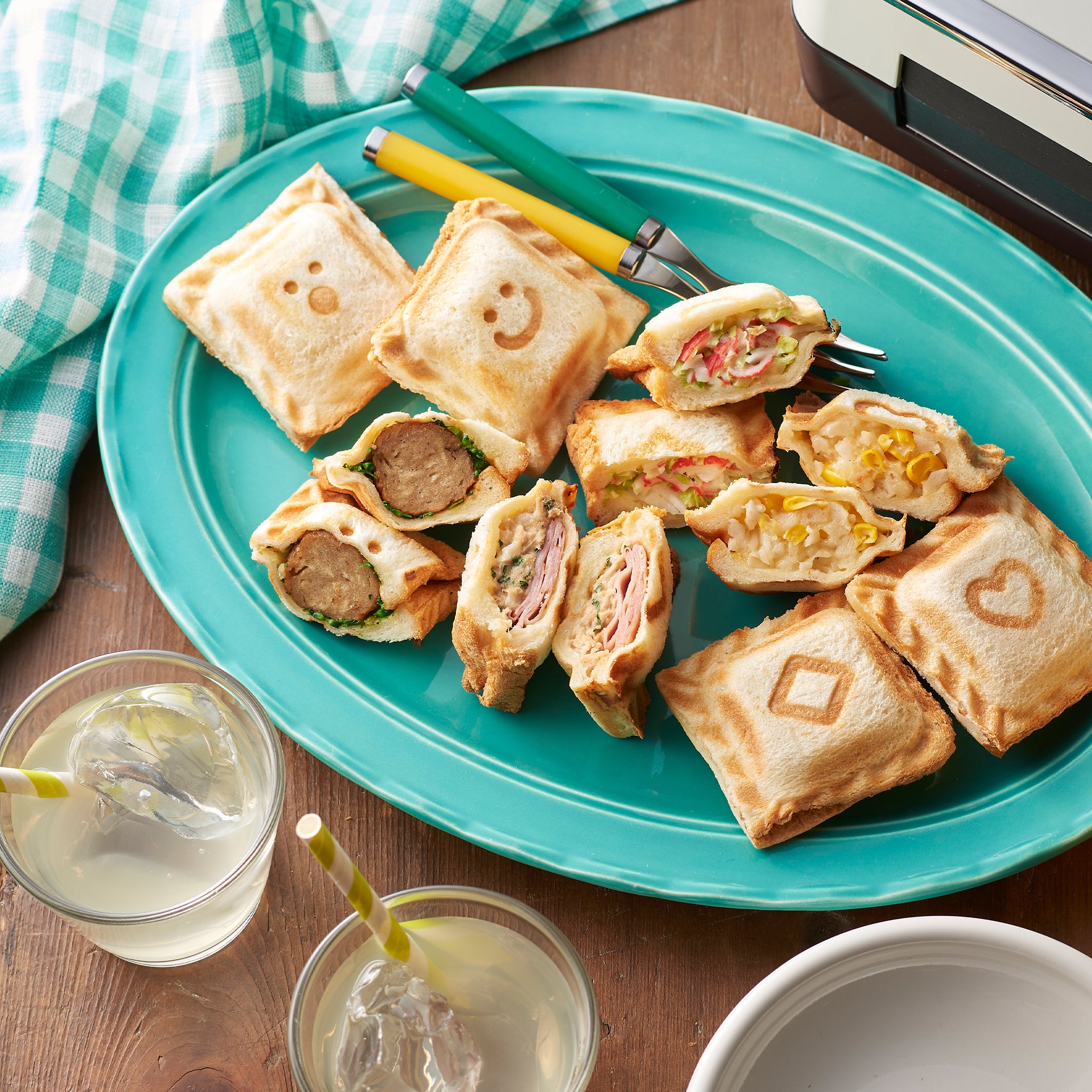 Toffy クォーターホットサンドメーカー