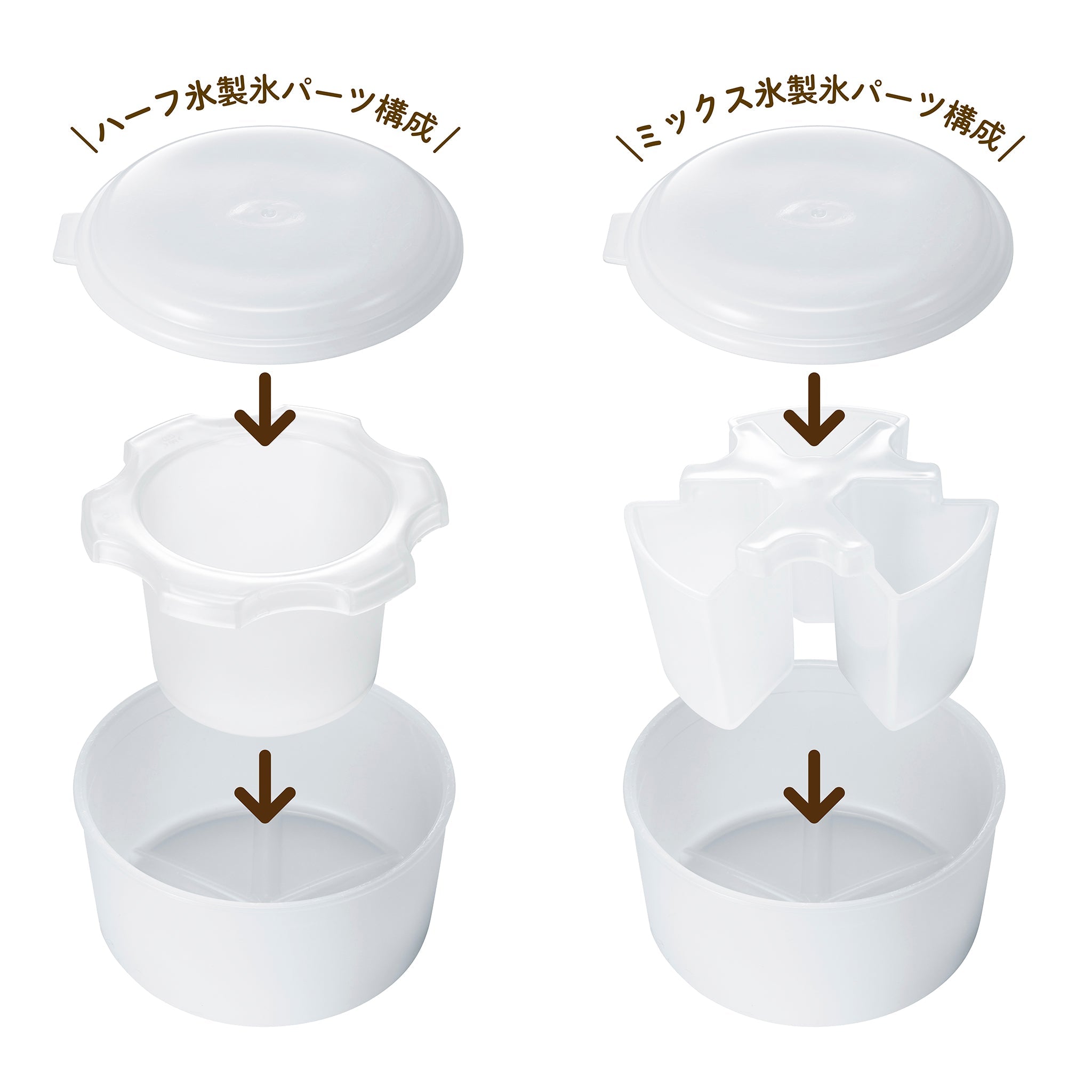 TOFFY HAPPY COLLECTION コンパクトふわふわかき氷器