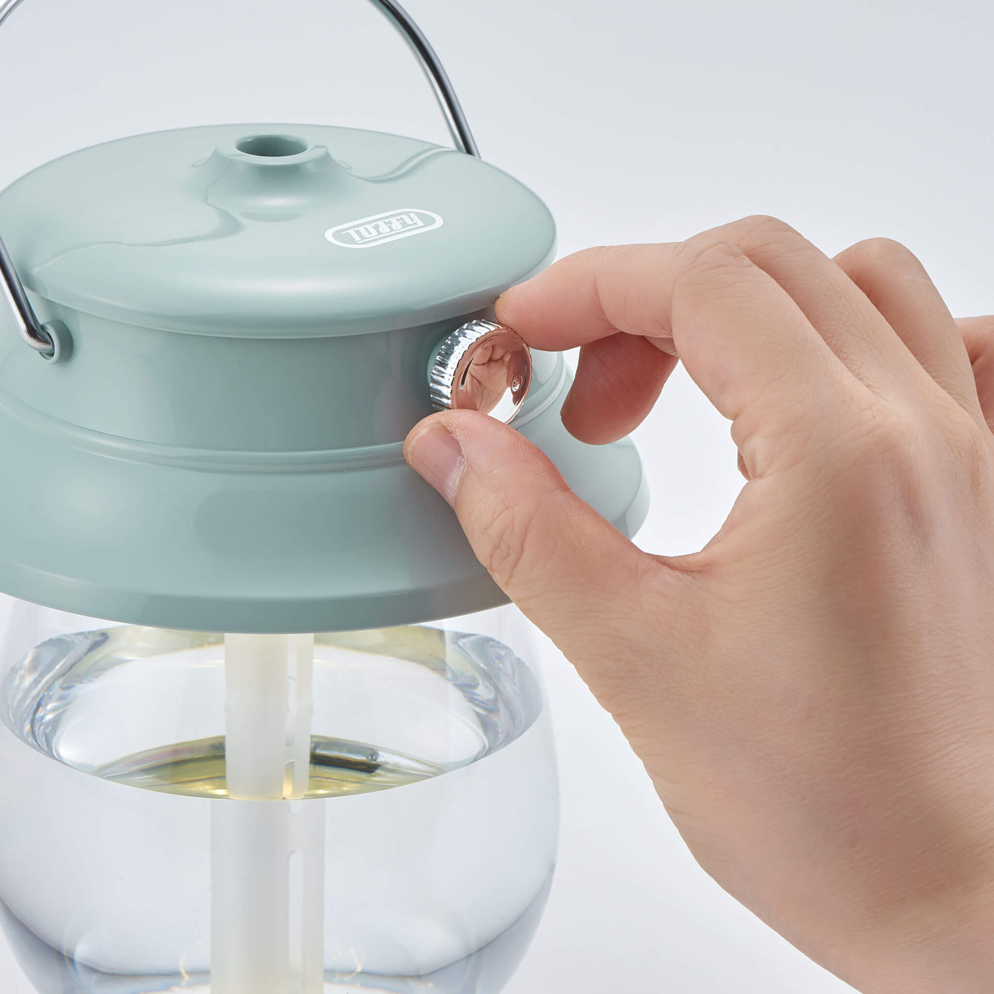 Toffy LEDランタン加湿器<充電式>