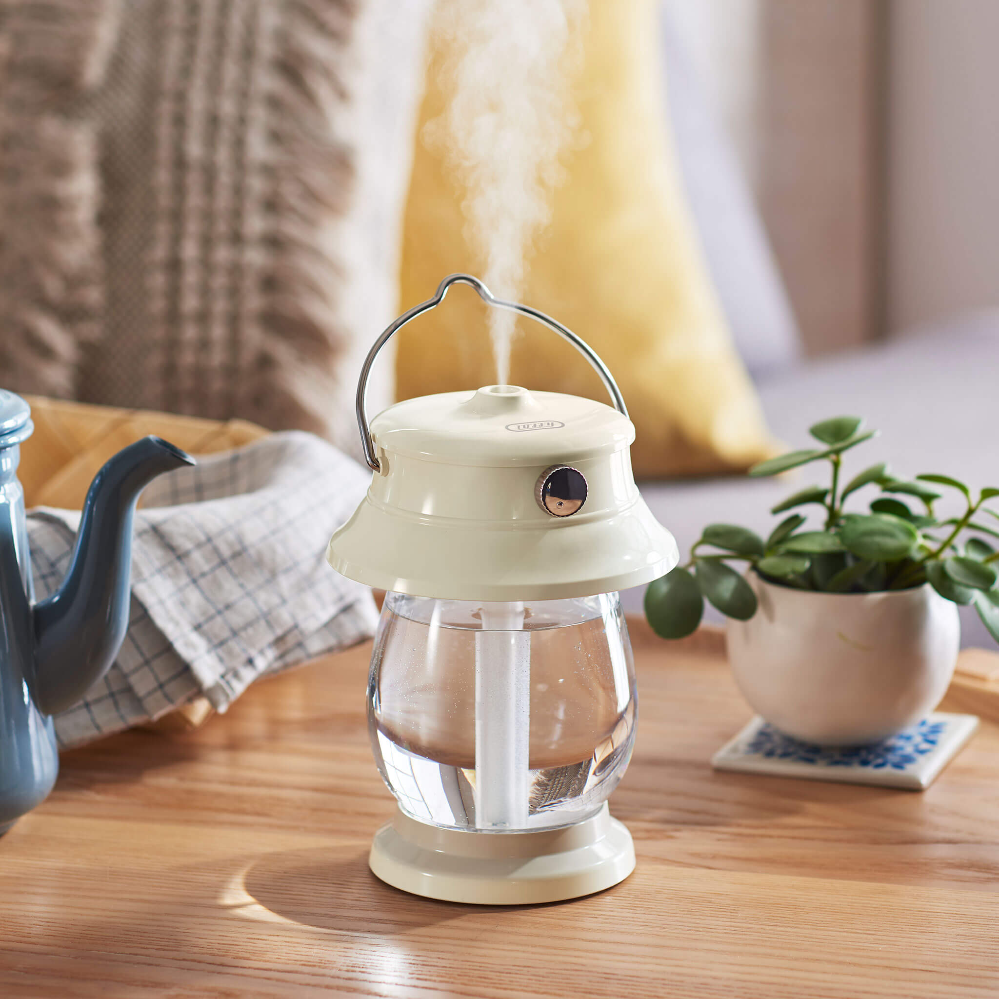 Toffy LEDランタン加湿器<充電式>