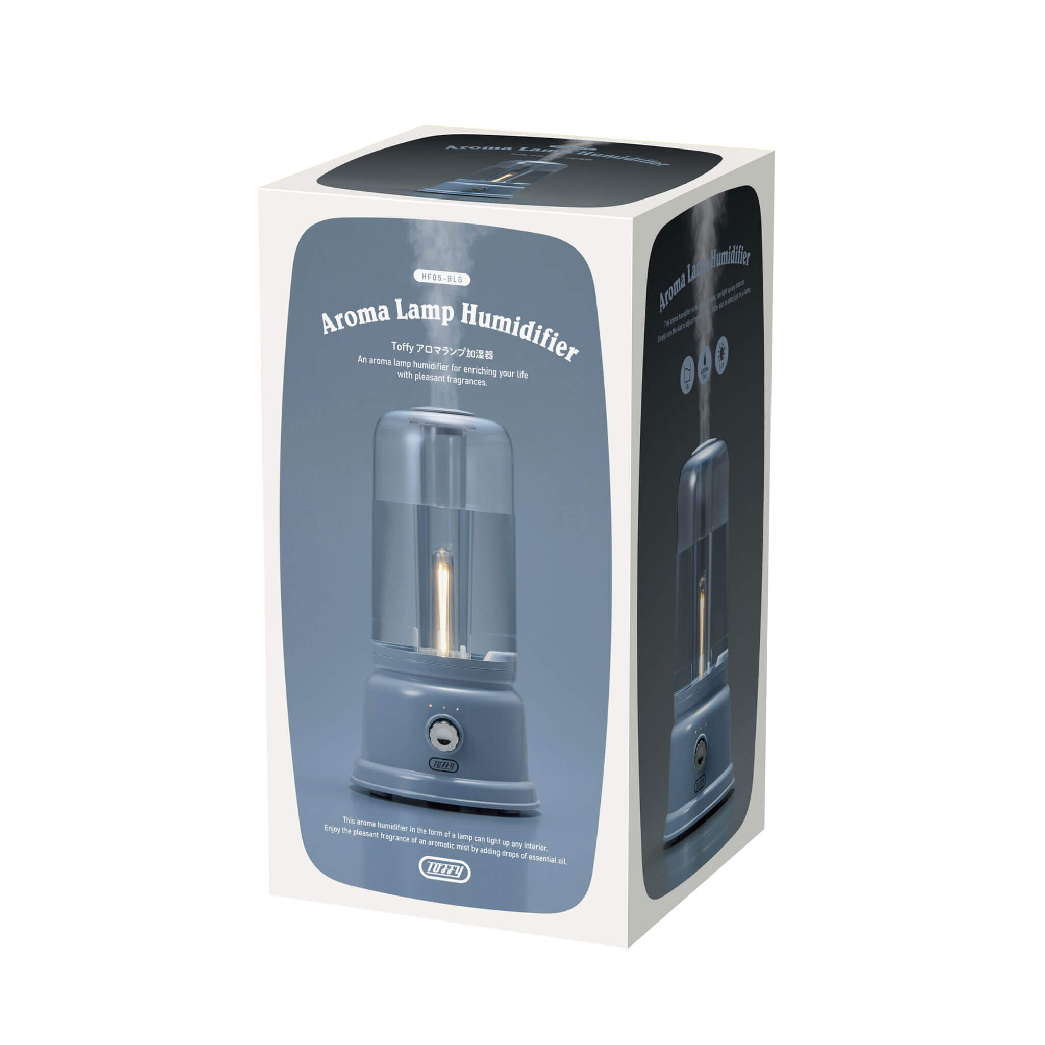 Toffy アロマランプ加湿器
