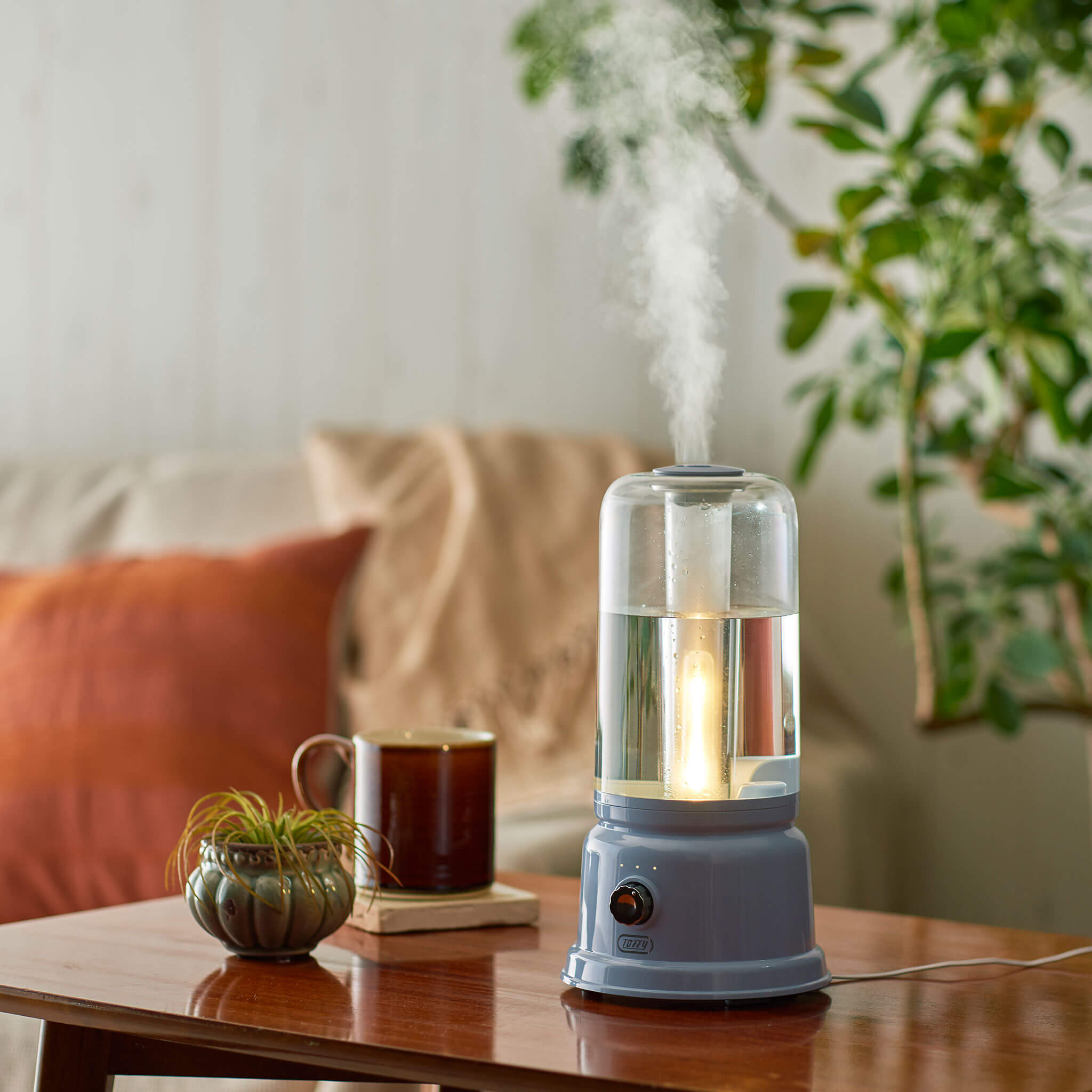 Toffy アロマランプ加湿器