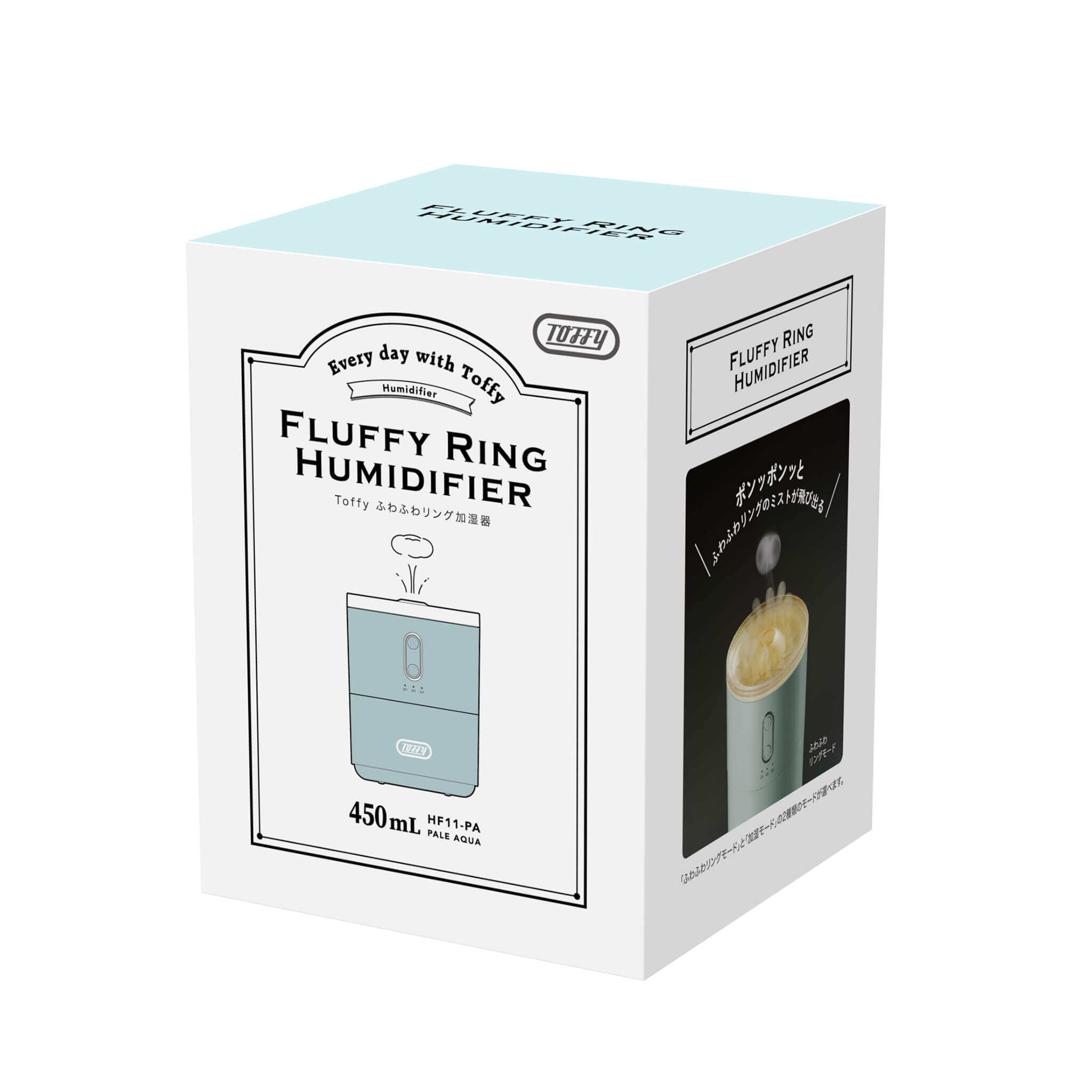 Toffy ふわふわリング加湿器