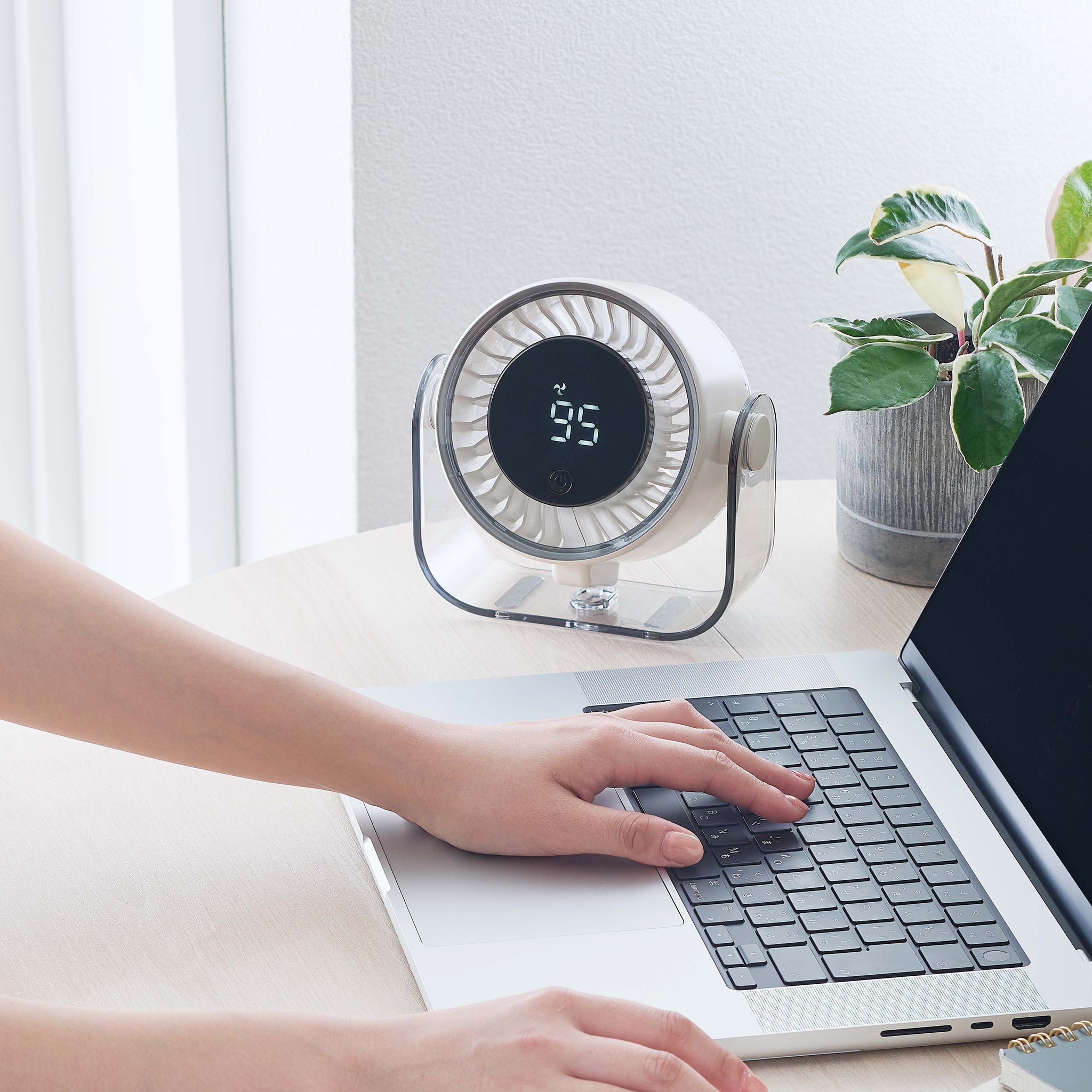 Toffy 2Way卓上パワフルファン