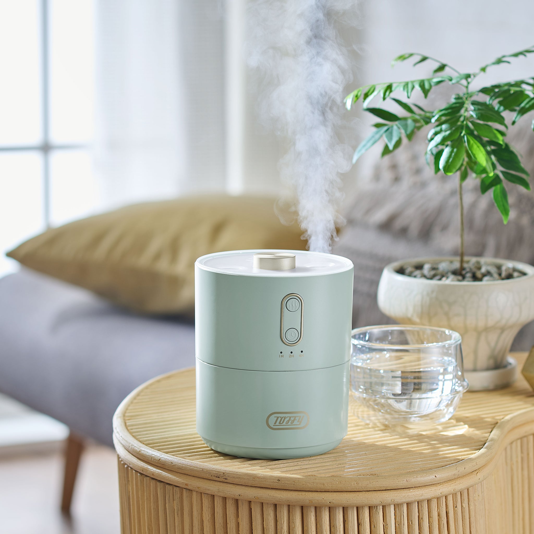 Toffy ふわふわリング加湿器