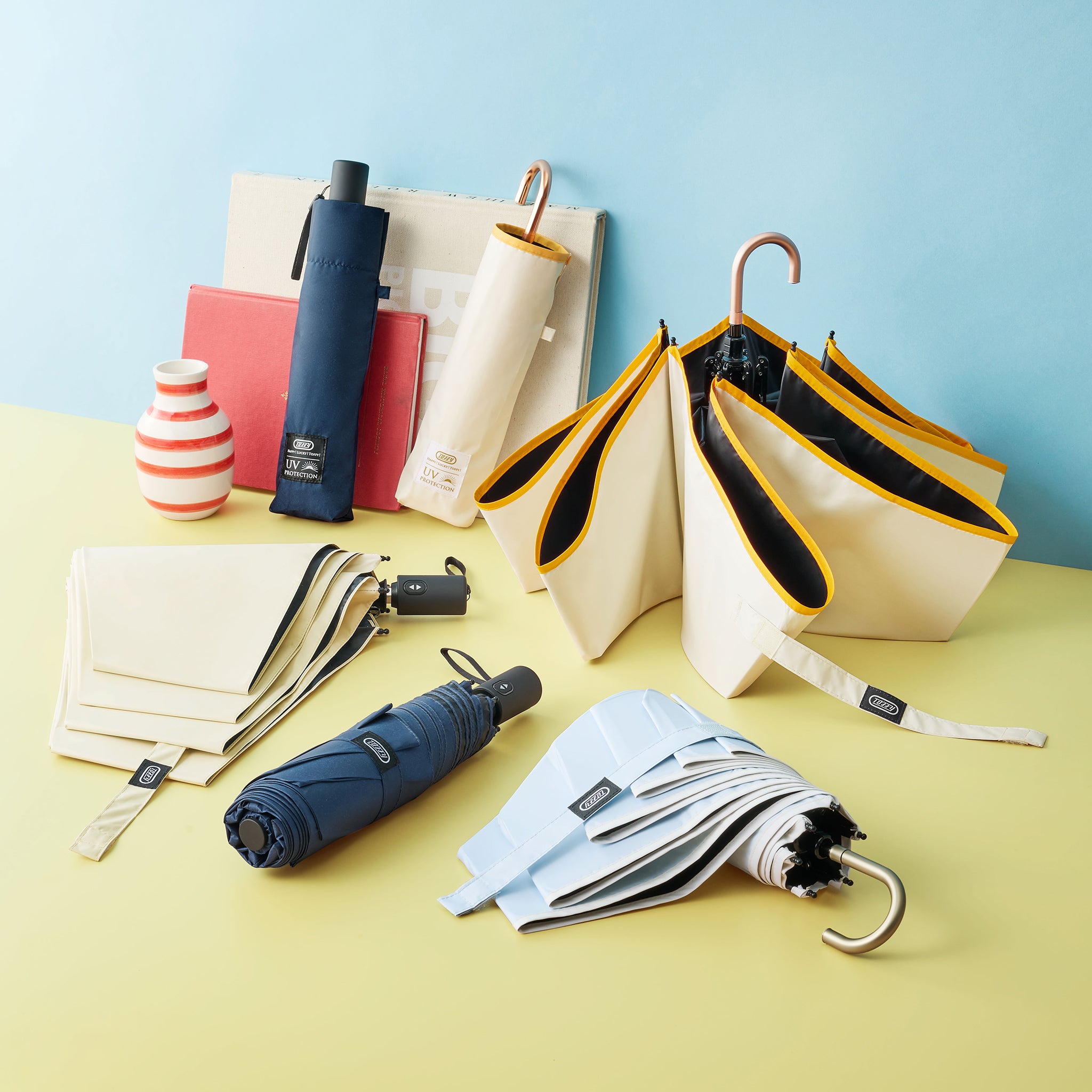 Toffy サンマスター 瞬納UV傘〈晴雨兼用〉