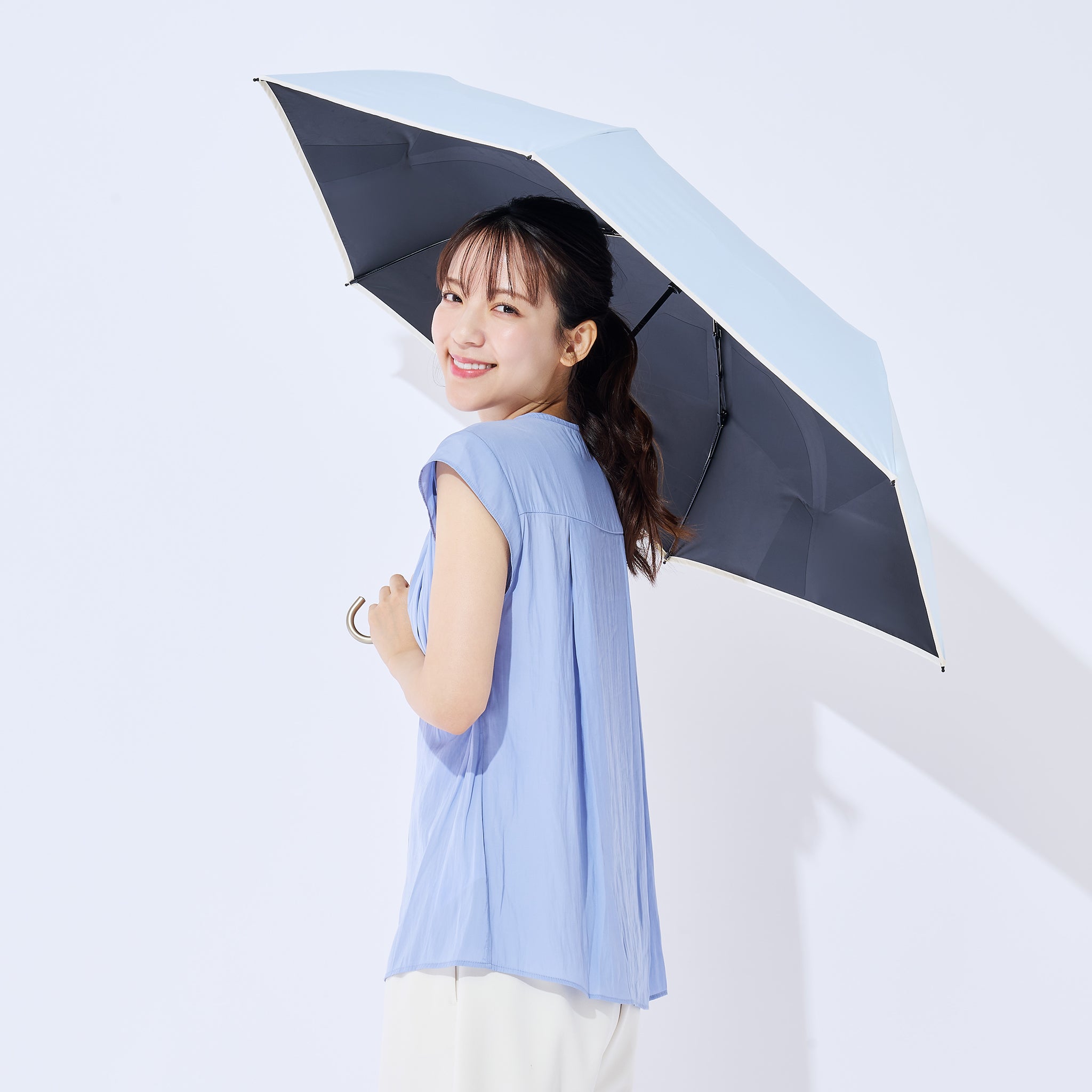 Toffy サンマスター 瞬納UV傘〈晴雨兼用〉