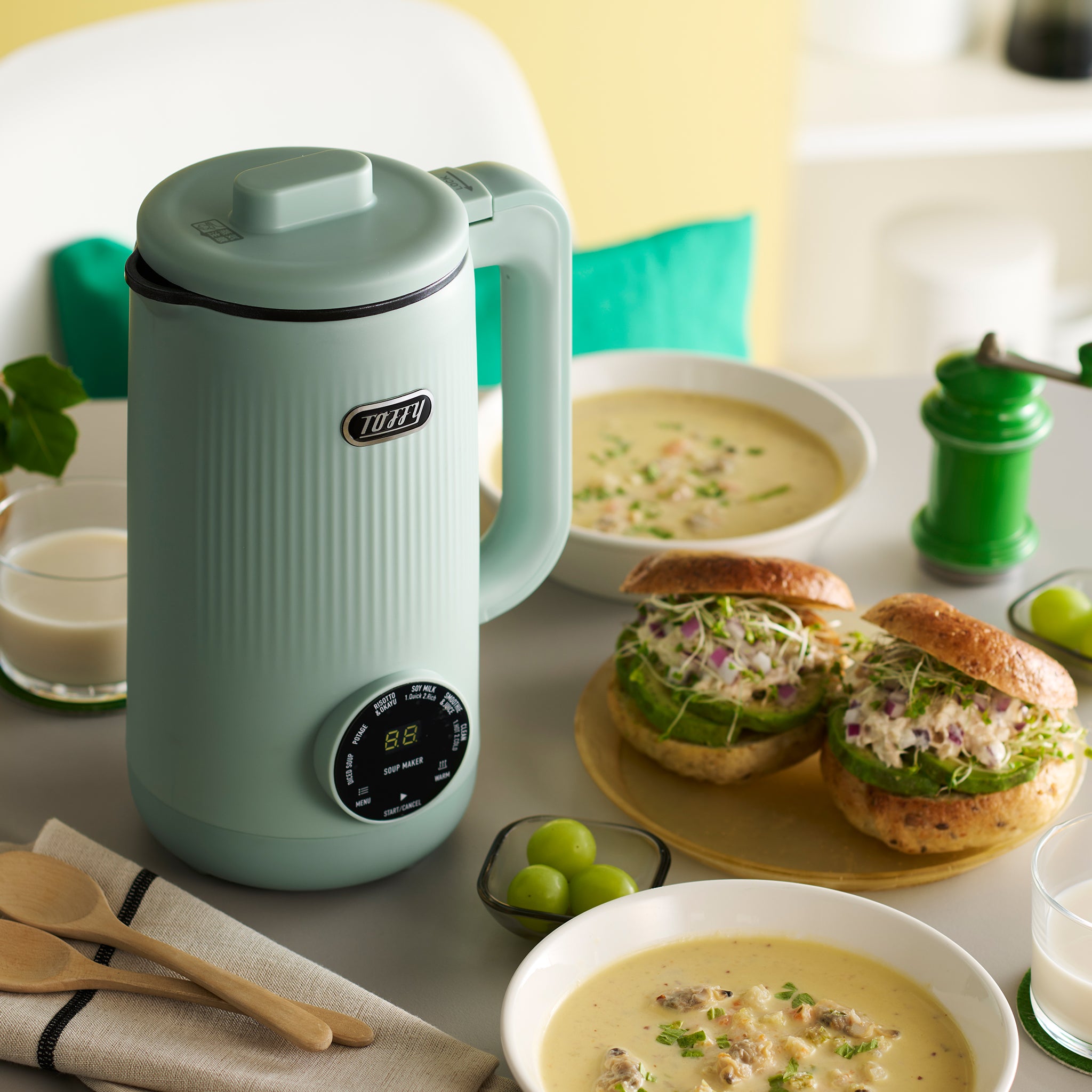 Toffy オートスープブレンダー〈セラミックコートタイプ〉