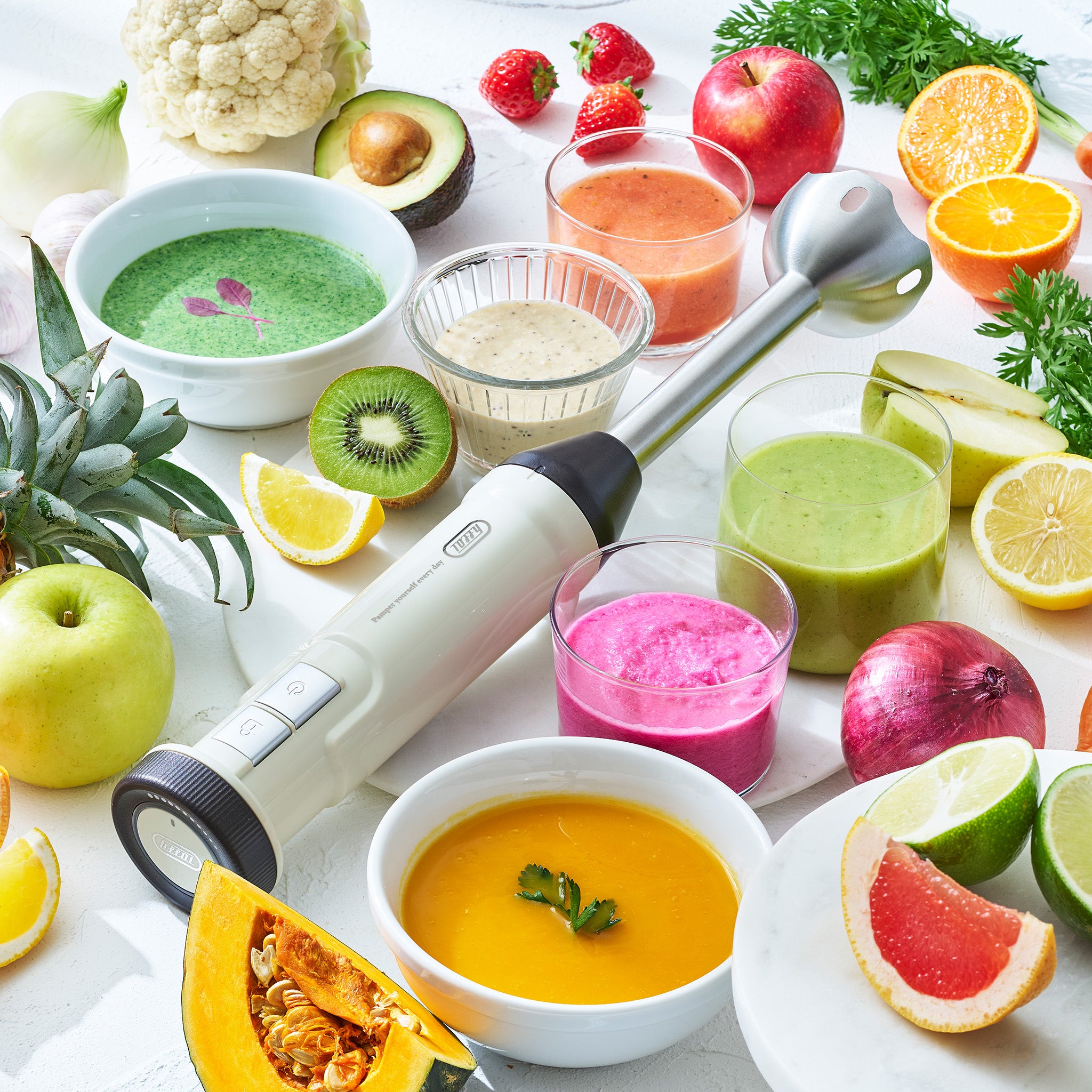 Toffy コードレスハンドブレンダー K-BD6