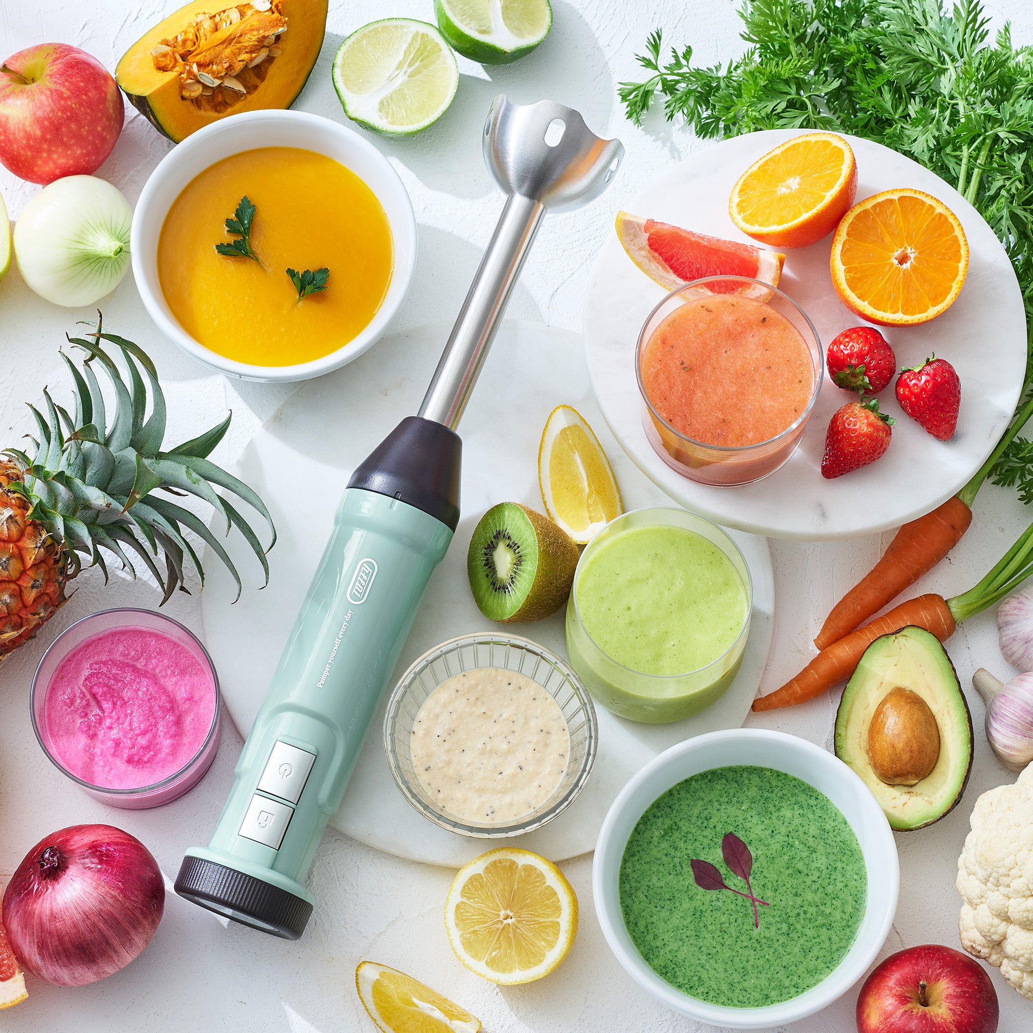 Toffy コードレスハンドブレンダー K-BD6