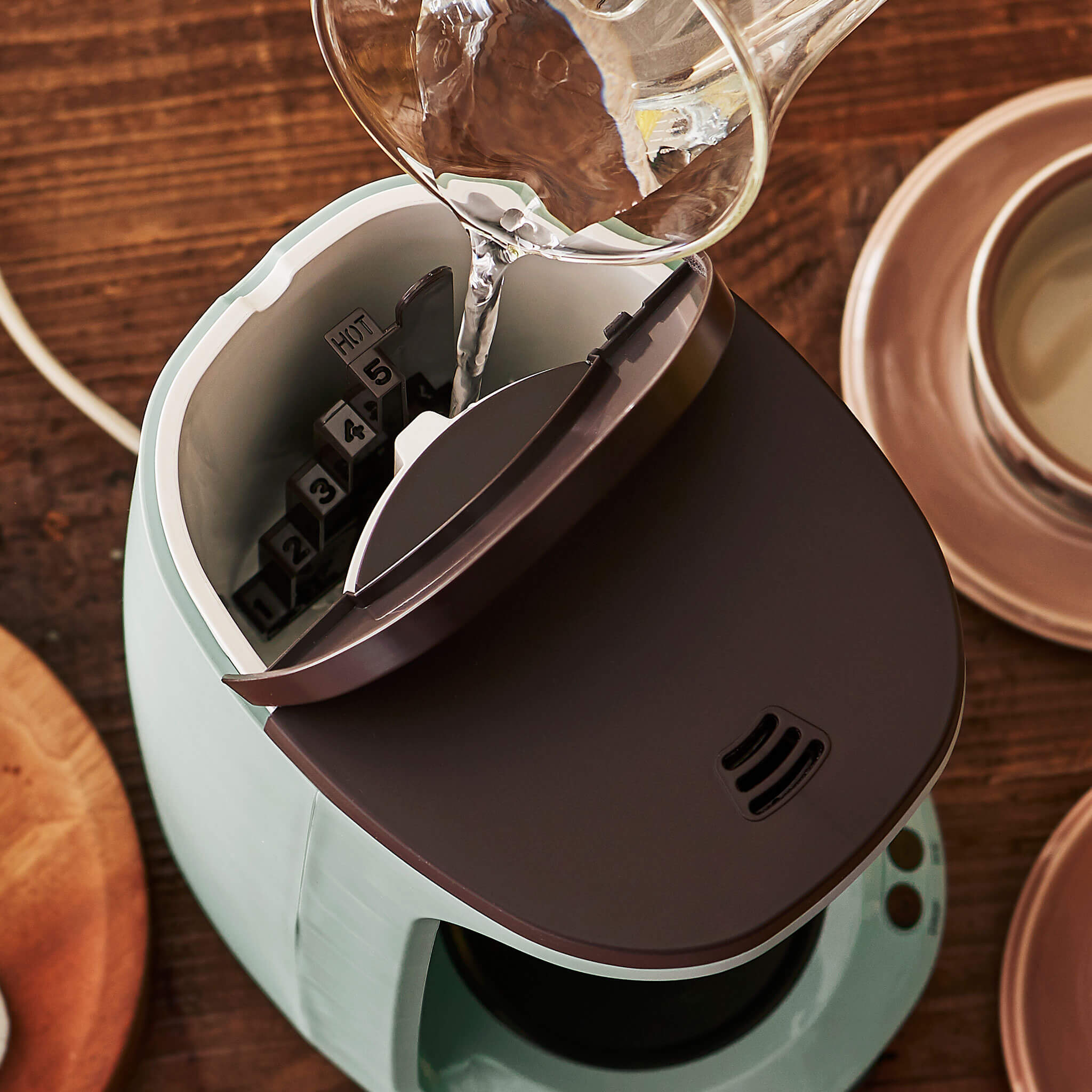 Toffy HOT&ICEハンドドリップコーヒーメーカー