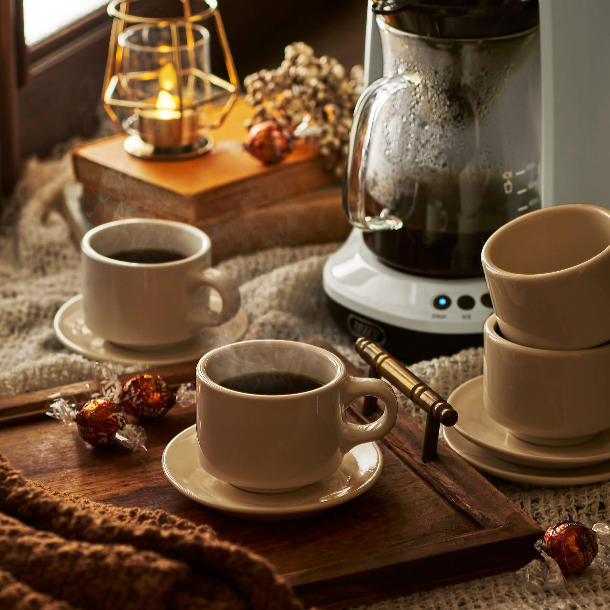 Toffy HOT&ICEハンドドリップコーヒーメーカー